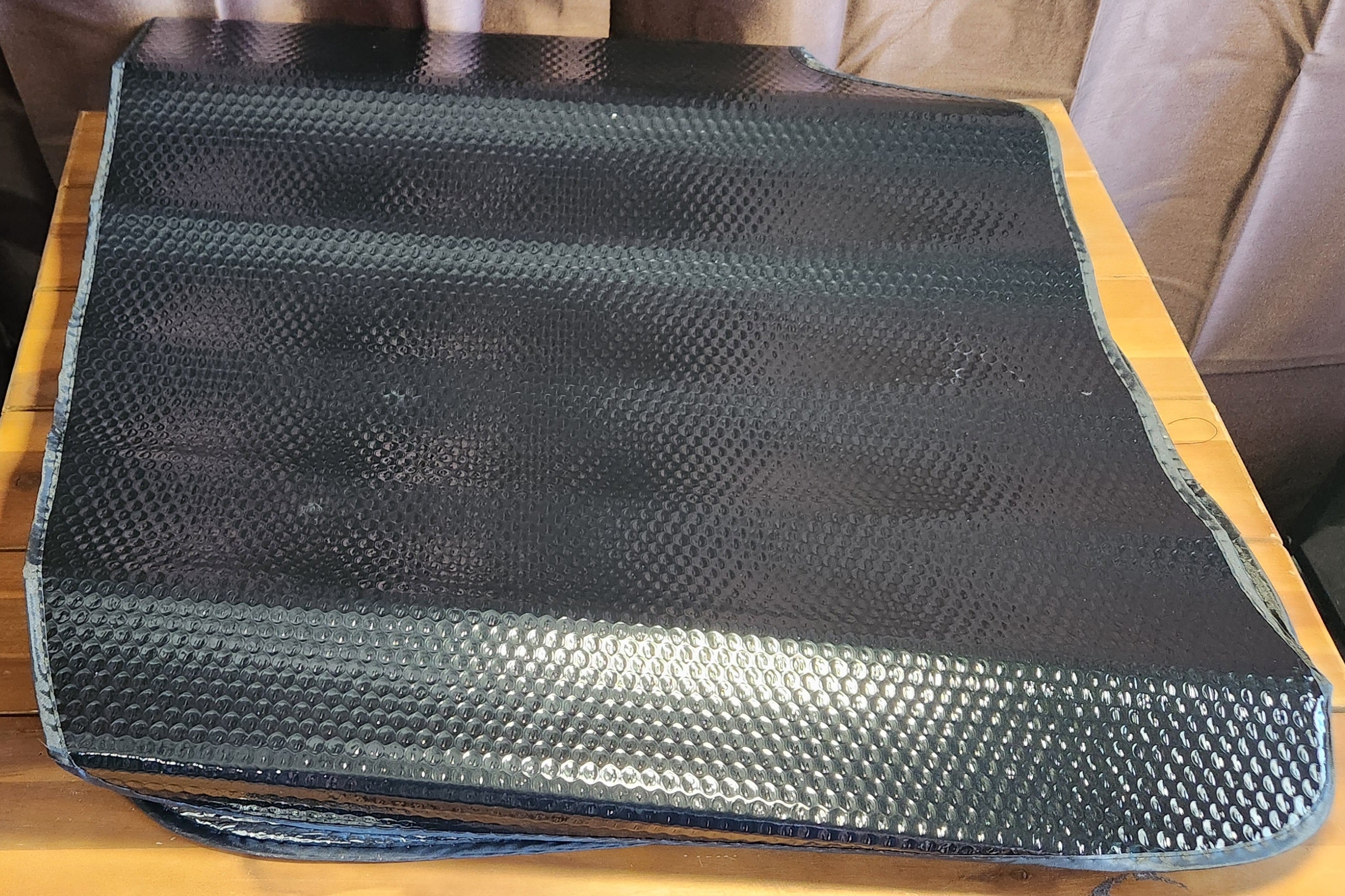 Windshield Sun Shade 5-Layer Bubble Foldable Thicken Front Window Sunshade Sun Visor Protection Accessories - Blocks Heat & UV Rays Keep Car Cooler