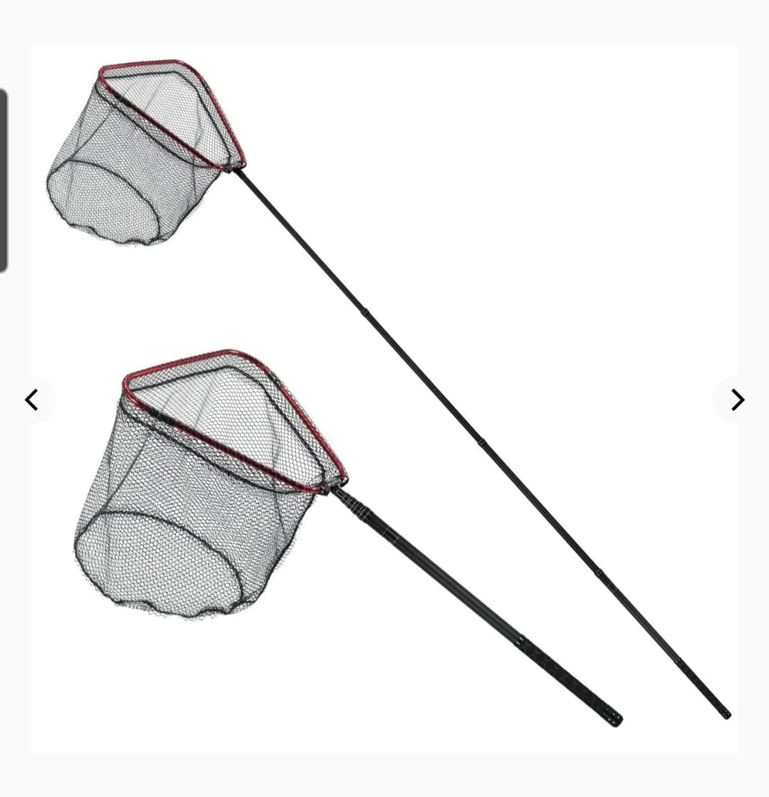 Dr. Fish Telescoping Long Handle Landing Net 8.6ft 9.8ft