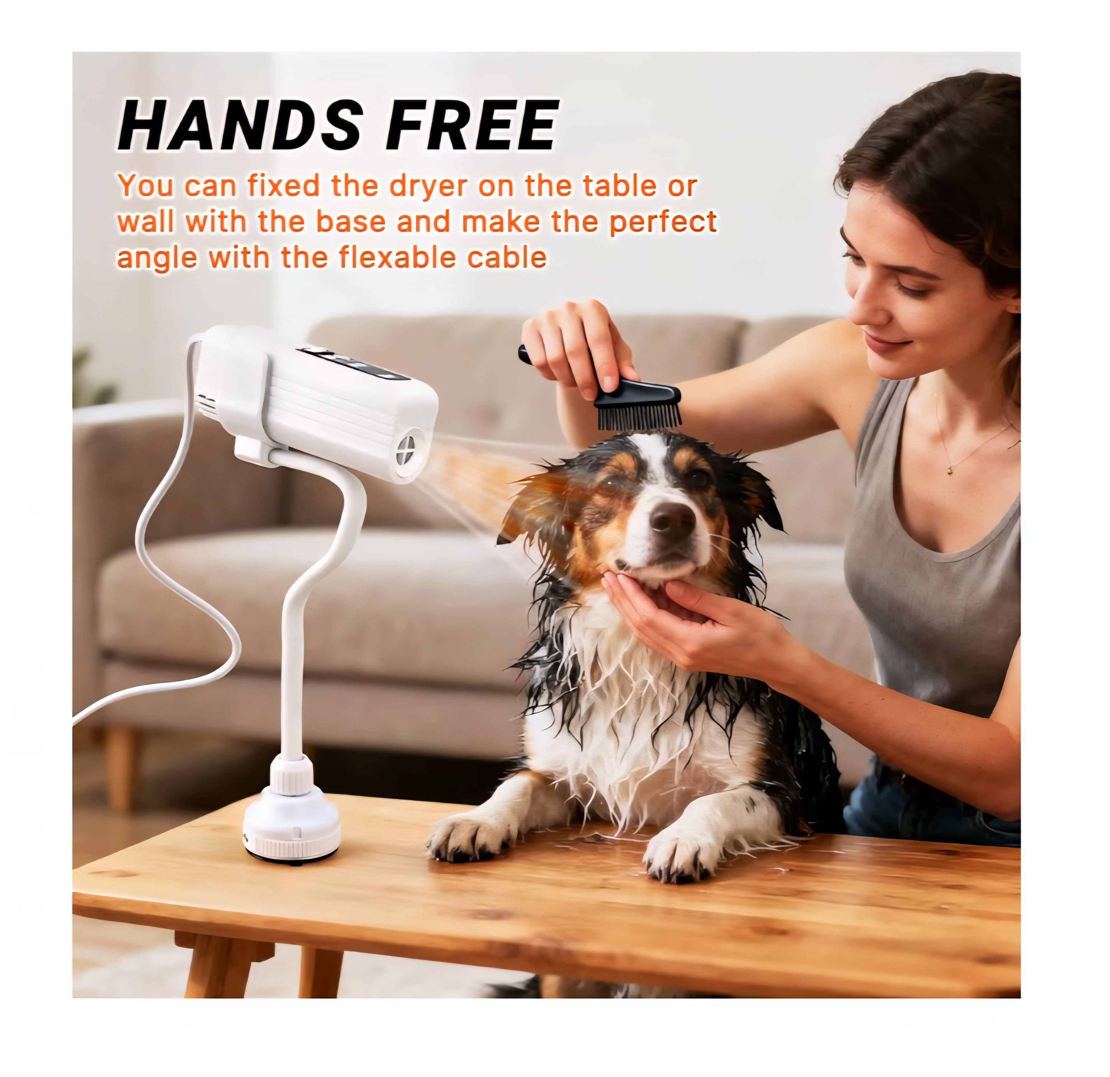 Dog Dryer- Pet Hair Dryer- Hands Free Option NEW