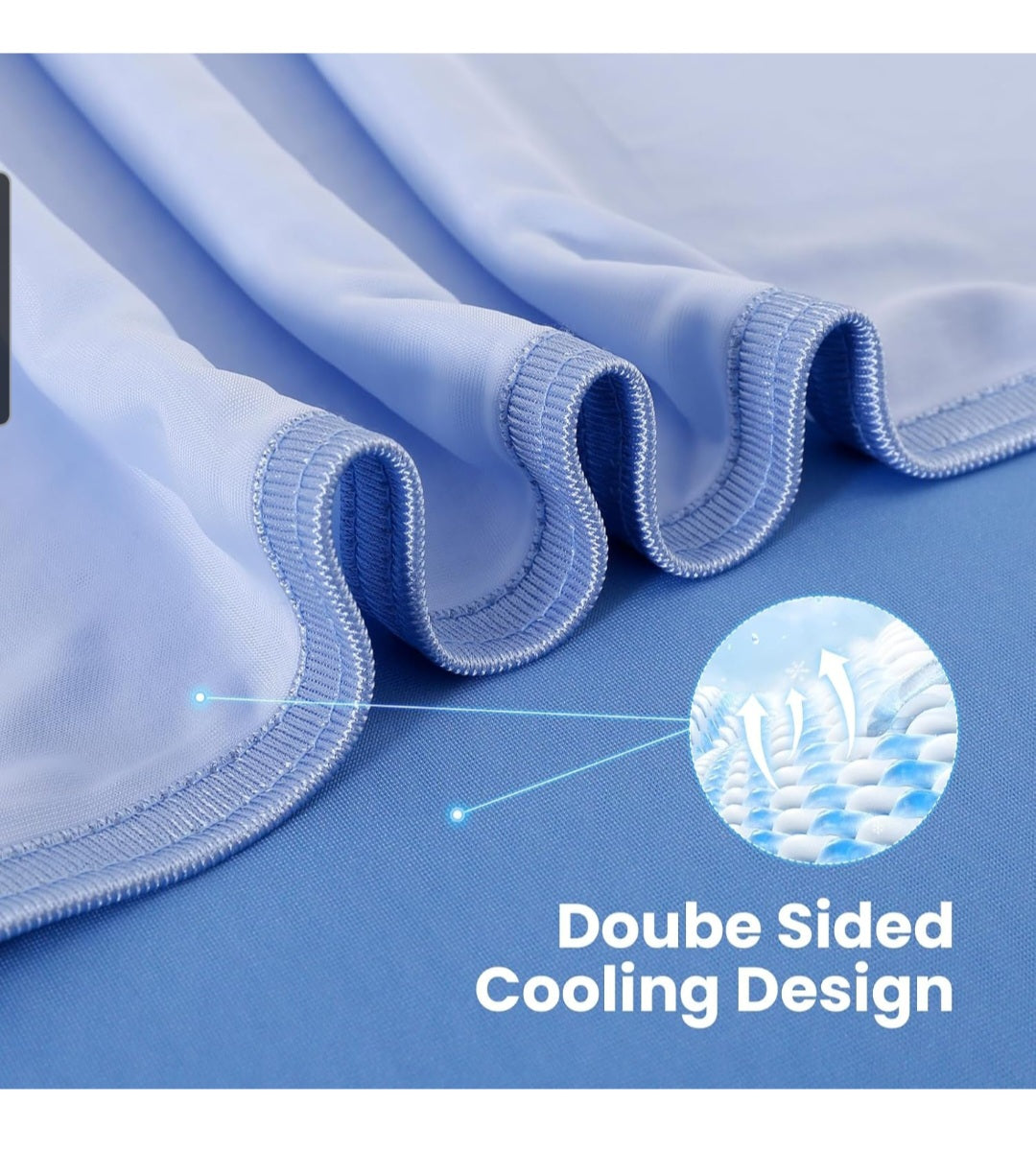Cooling Blanket Twin, Arc-Chill Q-Max >0.5 for Hot Sleepers, Absorbs Heat to Keep Body Cool for Night Sweats