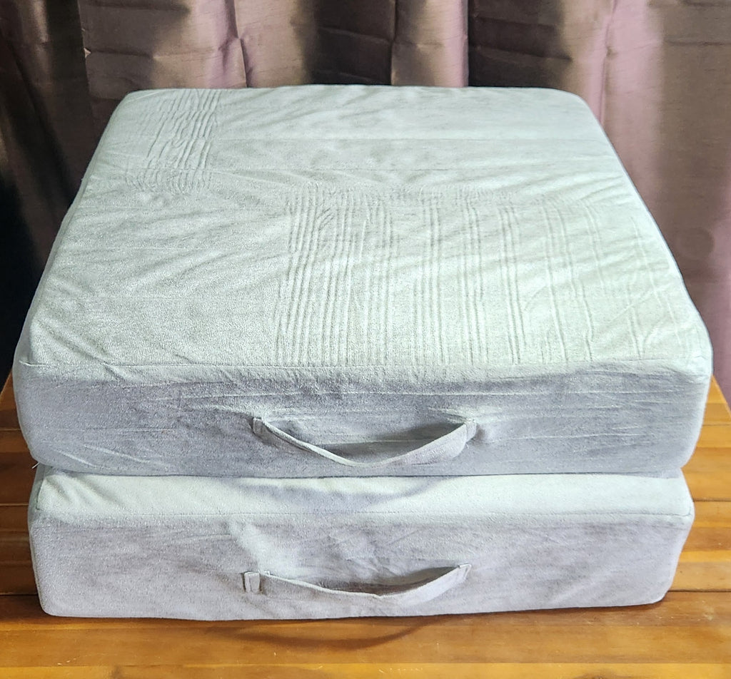 2 Pcs High Density Foam Floor Pillow