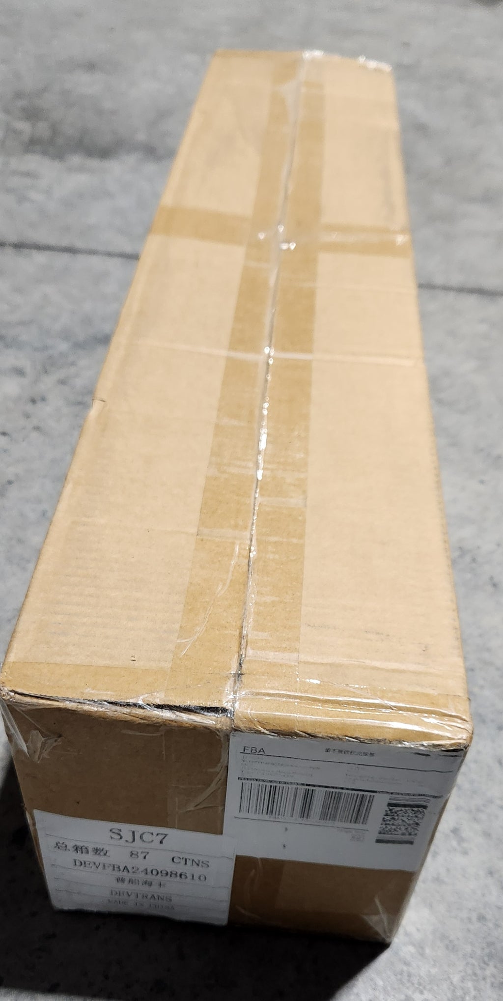 Box of 4 Rolls of Red Kraft Paper