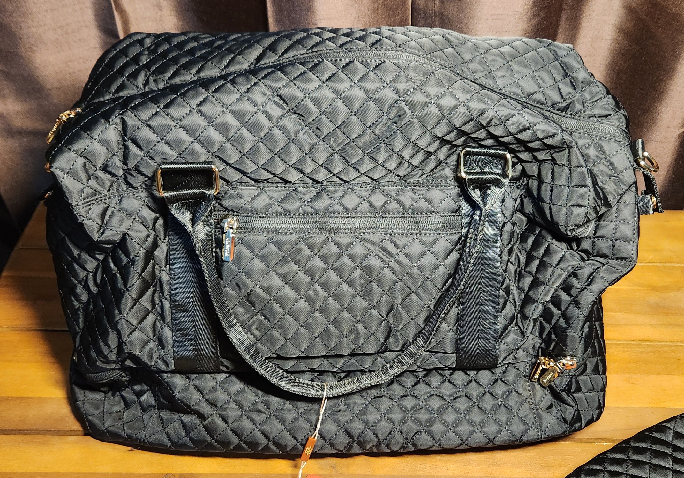 Travel Duffle Bag- Weekender Bag for Women with Shoe Compartment and Toiletry Pack NEW