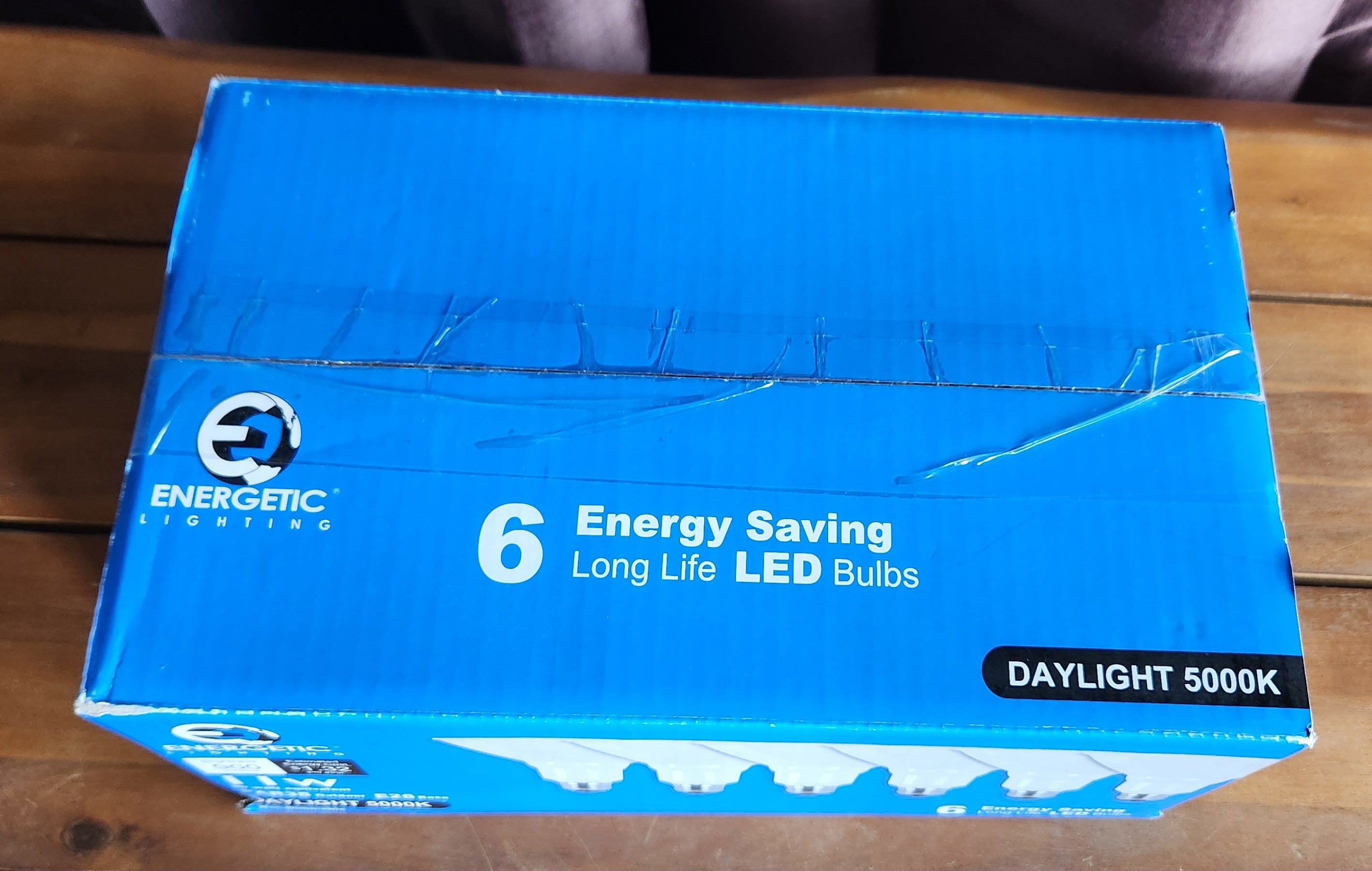 Energetic PAR38 LED Flood Outdoor Light Bulb, 5000K Daylight, 90 Watt Equivalent 6 pack