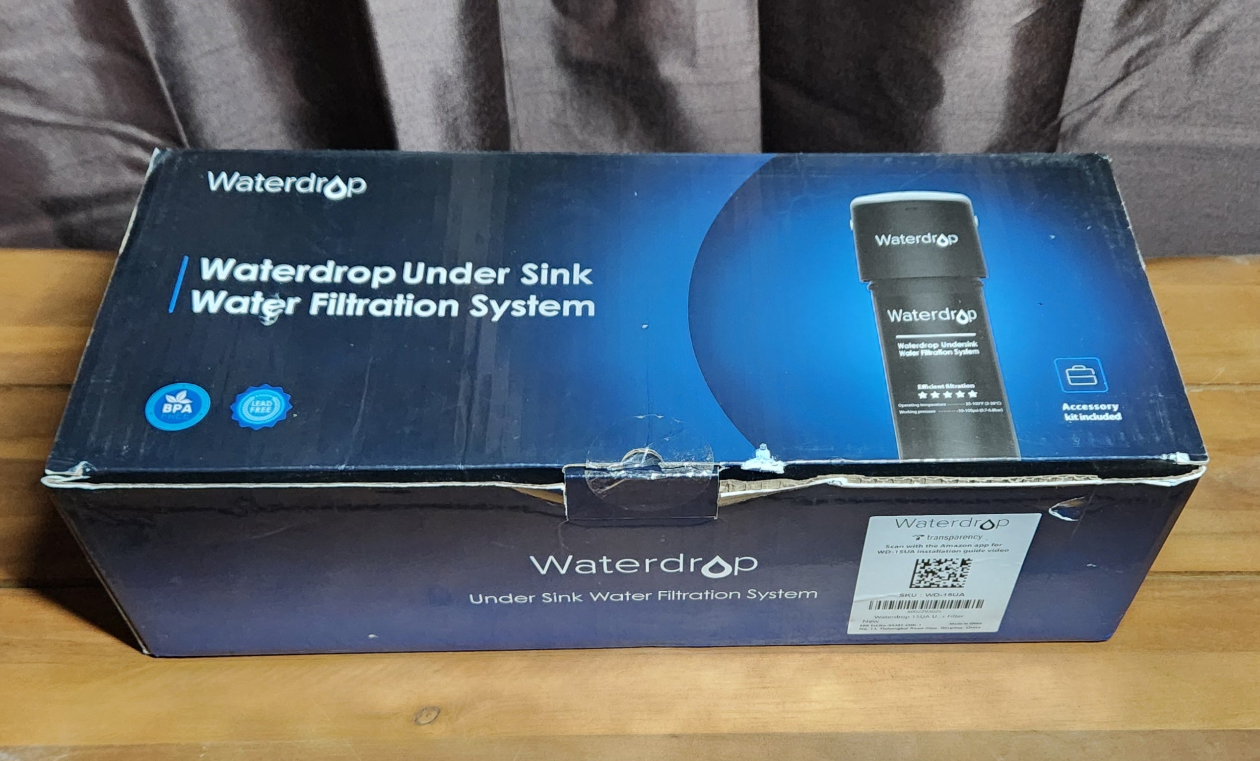 Waterdrop 15UA Under Sink Water Filter System