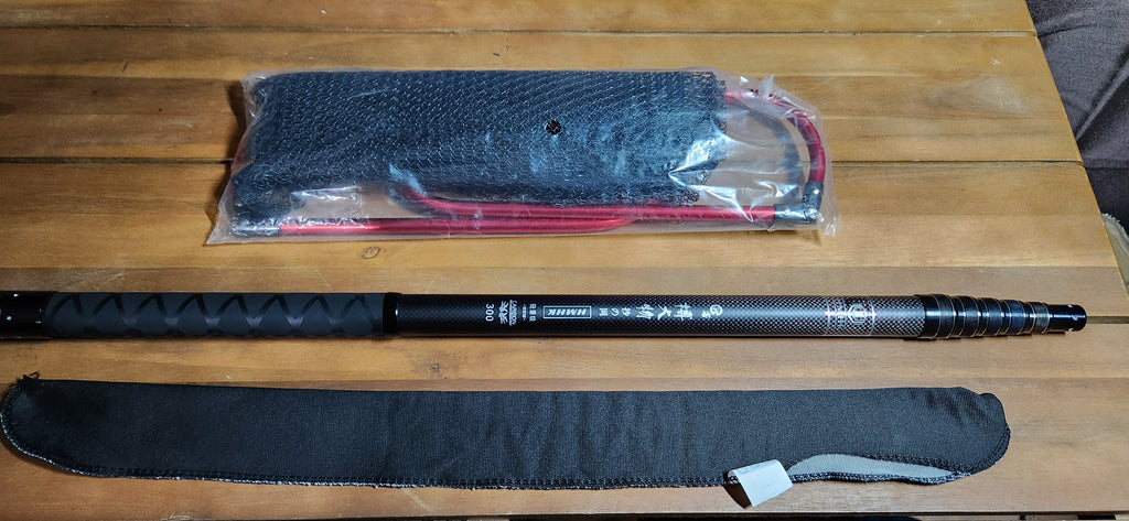 Dr. Fish Telescoping Long Handle Landing Net 8.6ft 9.8ft