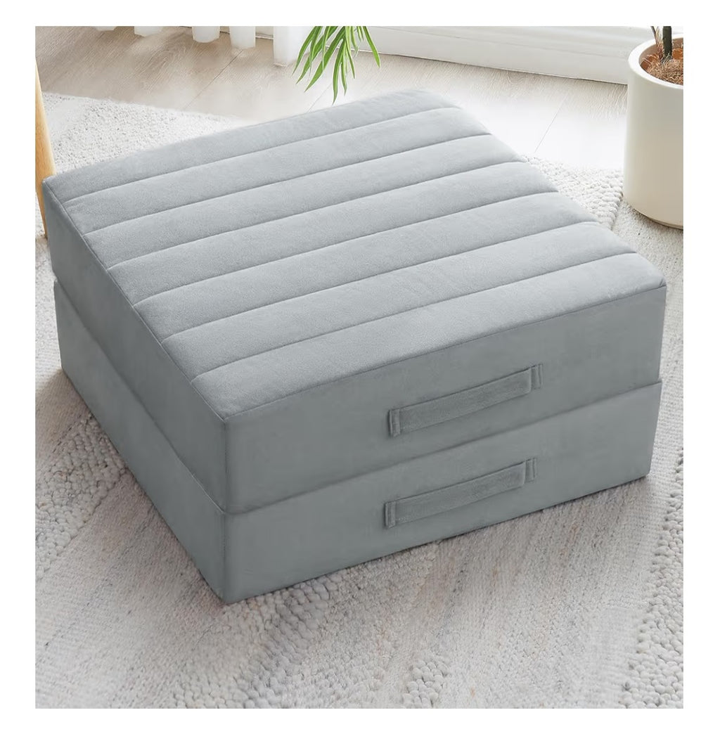 2 Pcs High Density Foam Floor Pillow