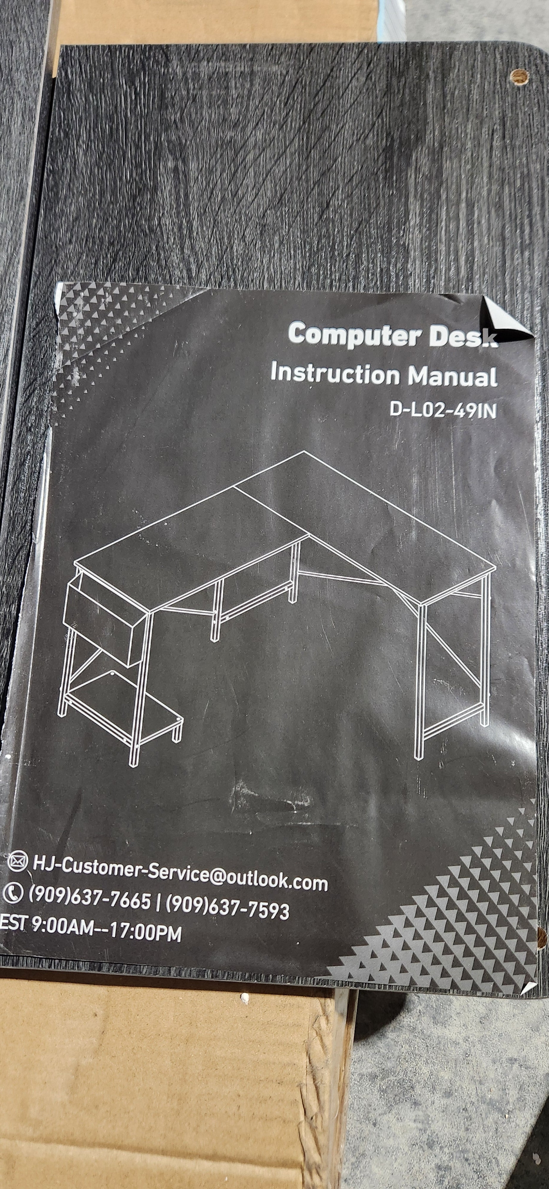 L Shaped Desk,Grey Office Computer Gaming Desks Corner PC Table with Side Bag and Reversible Shelf