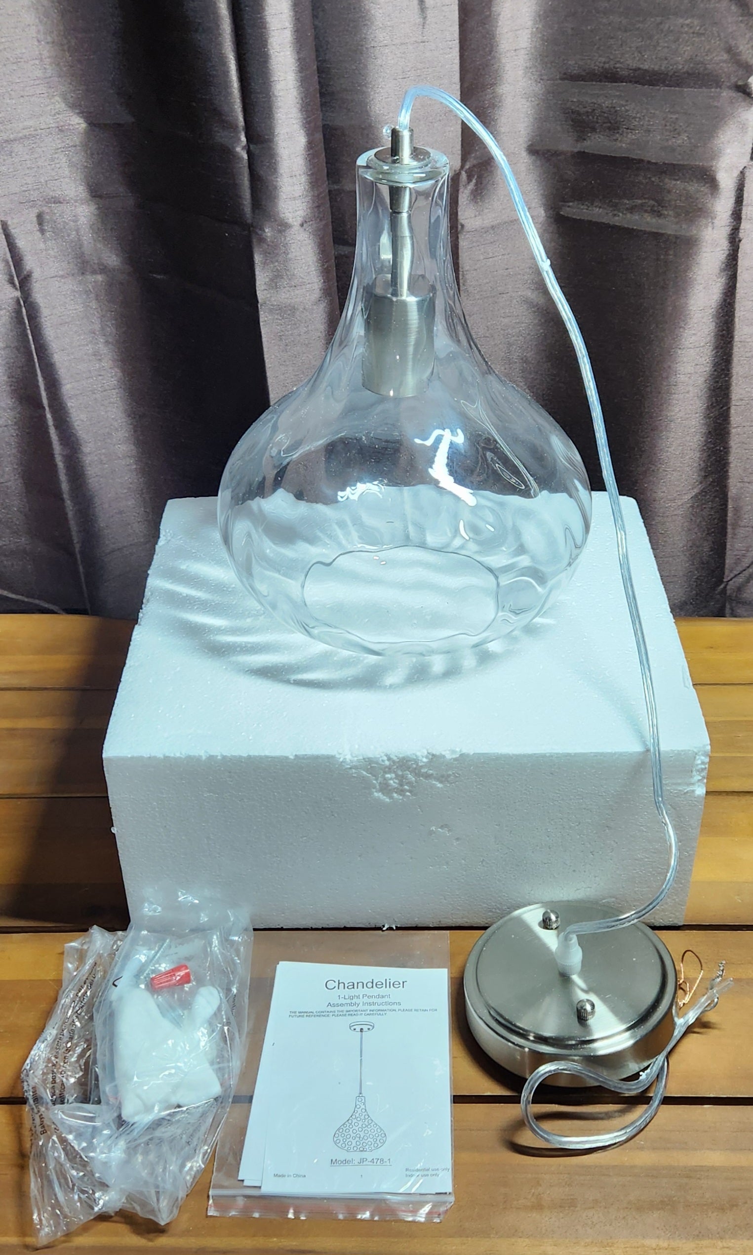 Modern Glass Pendant Light