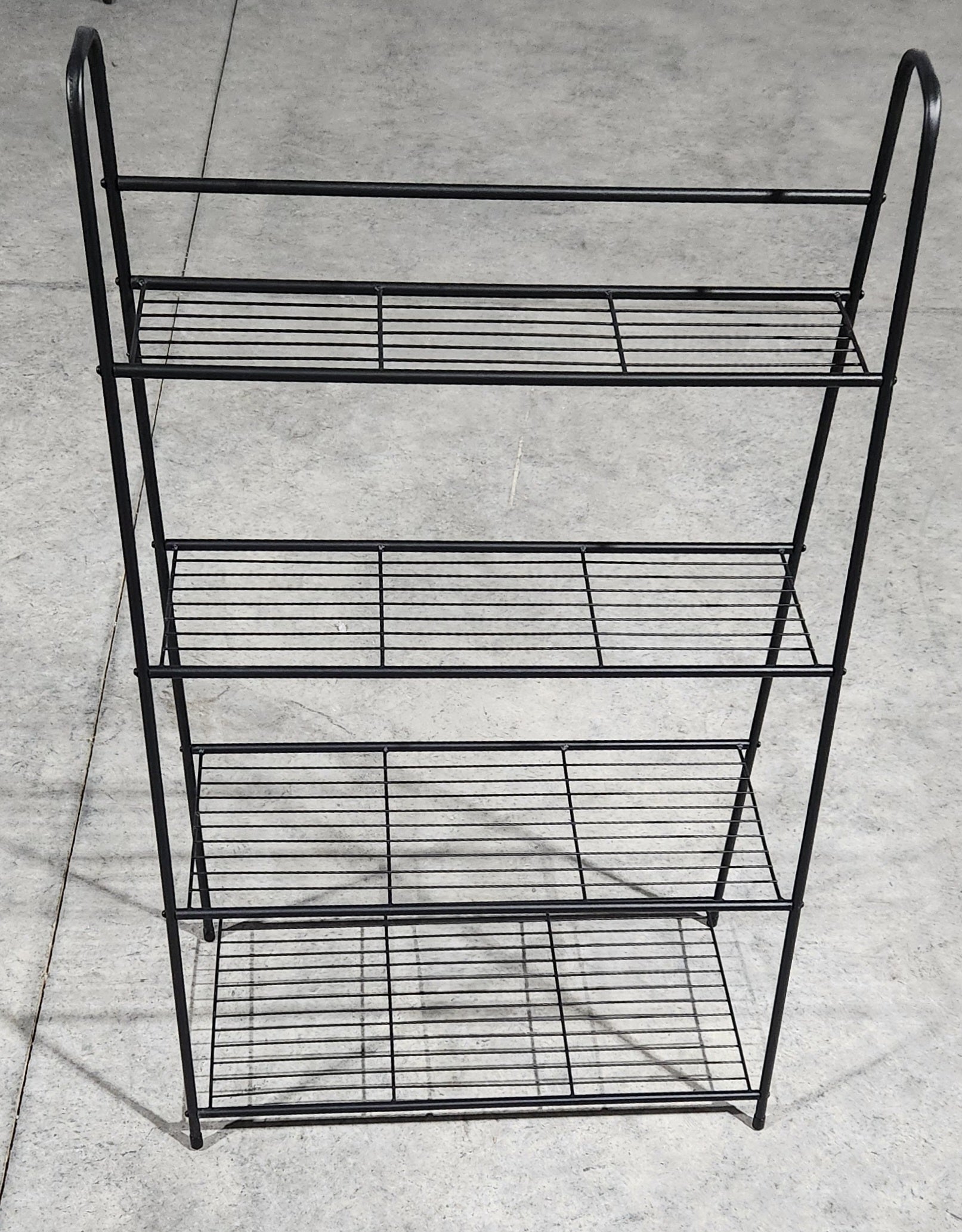 4-Layer Metal Plant Stand, Trapezoidal Stand, Flower Pot Stand for Indoor and Outdoor