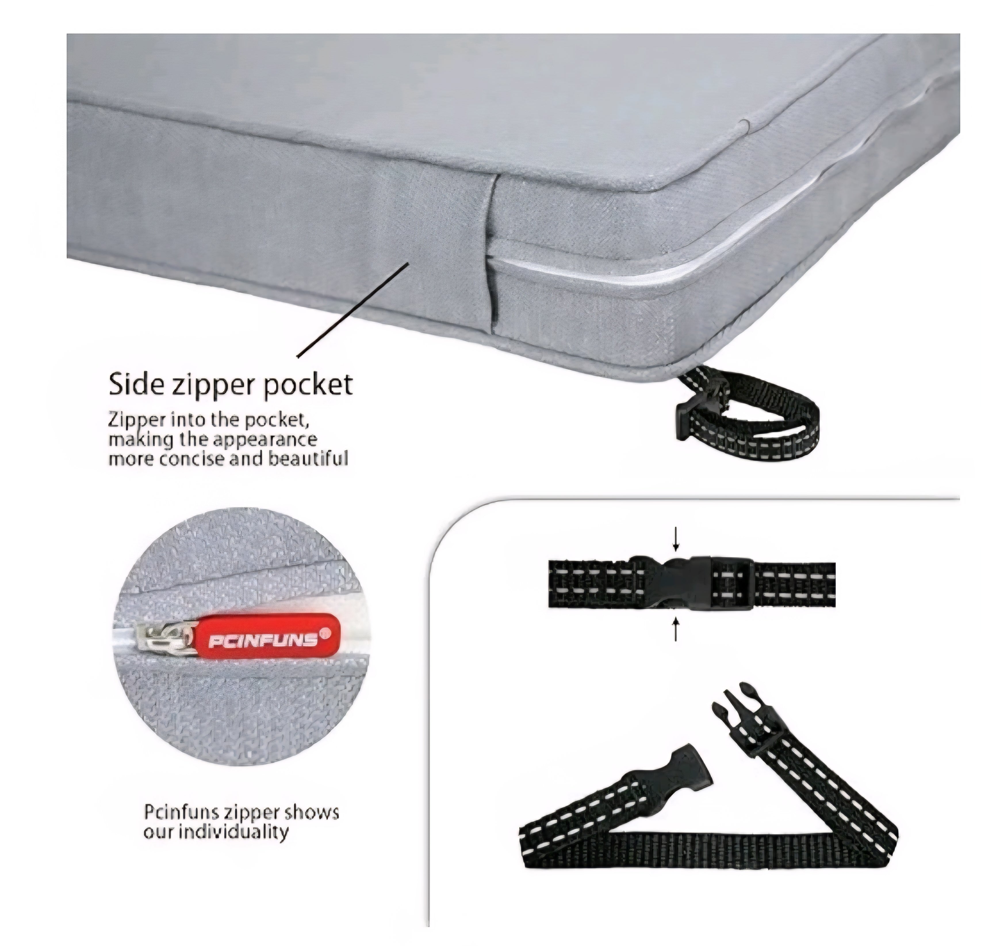 Outdoor Bench Cushion 42 x 18 x 3 Patio Furniture Water-Resistant Chair Cushion