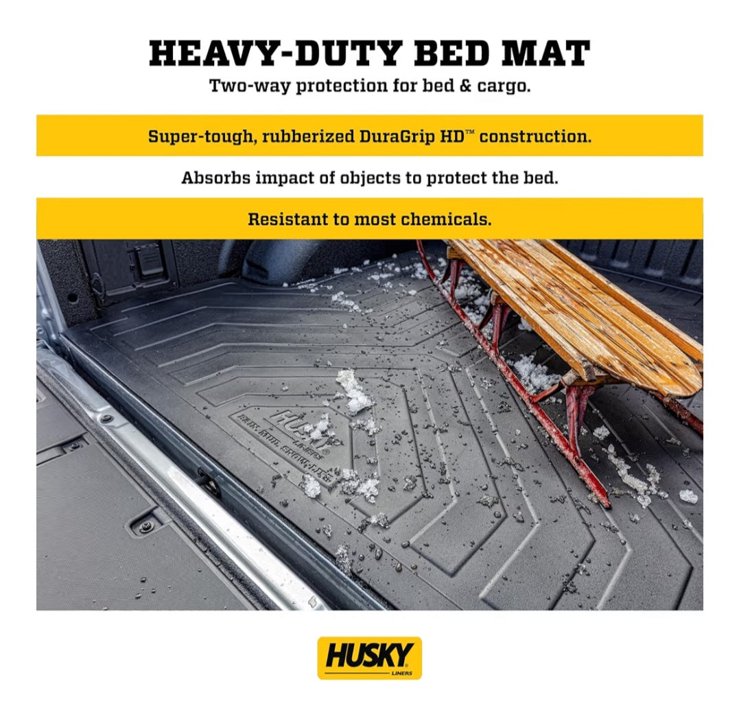 Husky Liners Custom Bed Liner Fits 2017-2024 Ford F-250/F-350, (81.9 Bed) Black