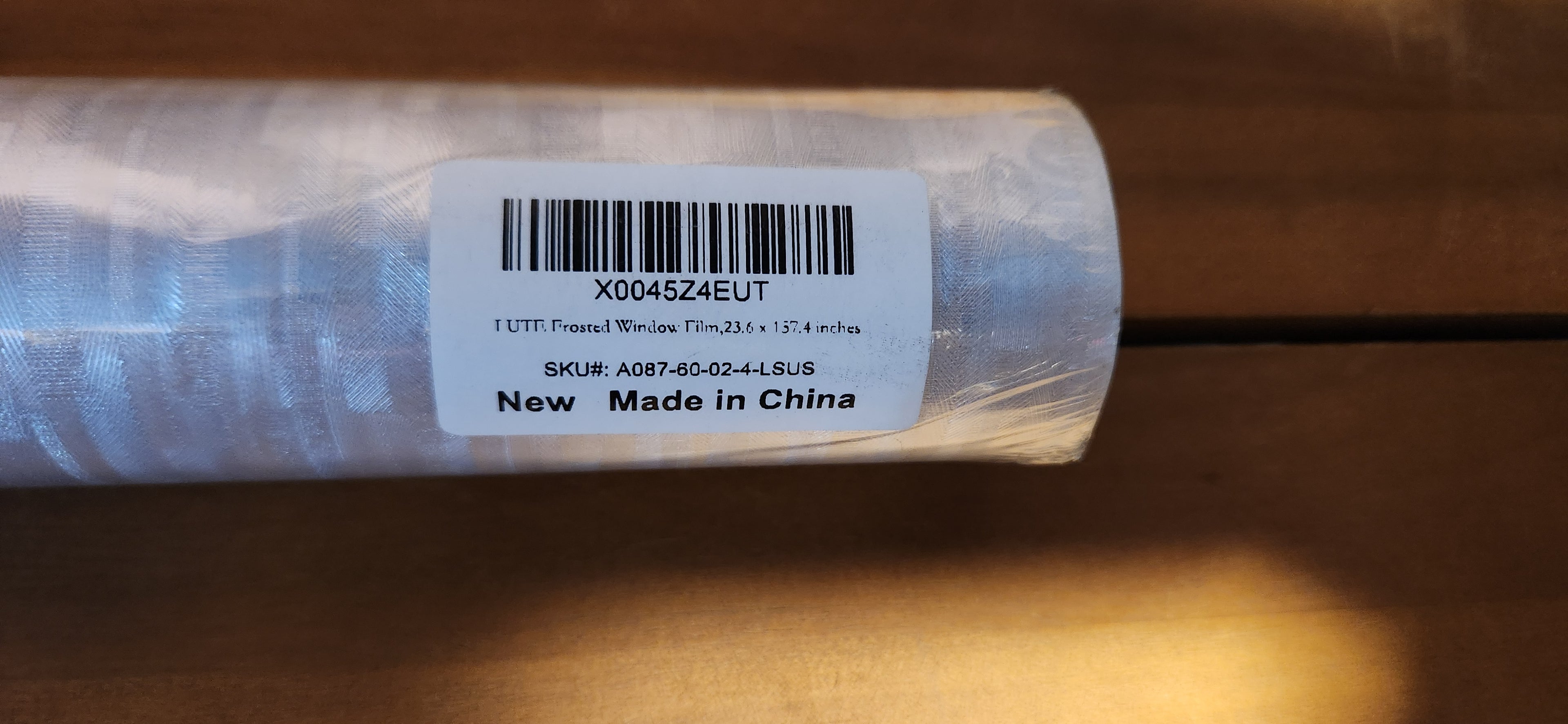 Big Roll Window Privacy Film Frosted Glass Window Covering Cling 1 Roll 23.6 x 157.4 Inches