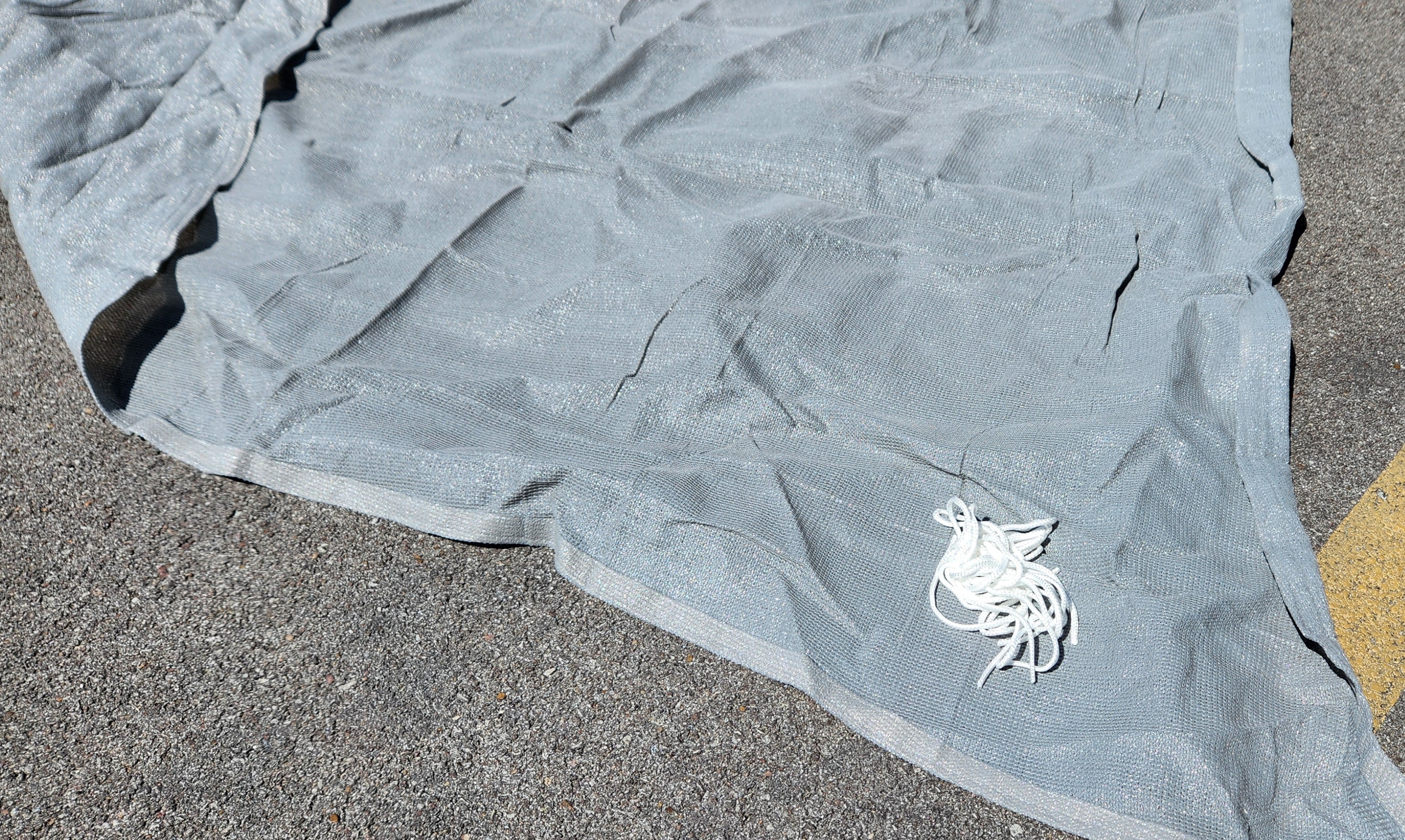 12' x 16 Gray Rectangle Sun Shade Sail, Heavy Duty UV Resistant