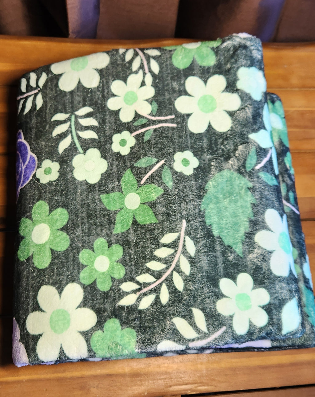 Green Area Rug 5'x7' Washable for Living Room, Low Pile Non-Slip Vintage Printed Rug