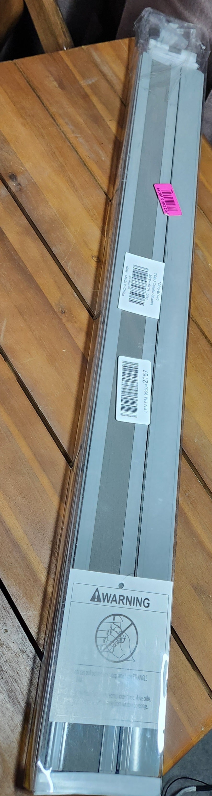 Top Down Bottom Up (TDBU) Cordless Cellular Shades, Blackout Light Blocking Honeycomb Shades 32" x 64"