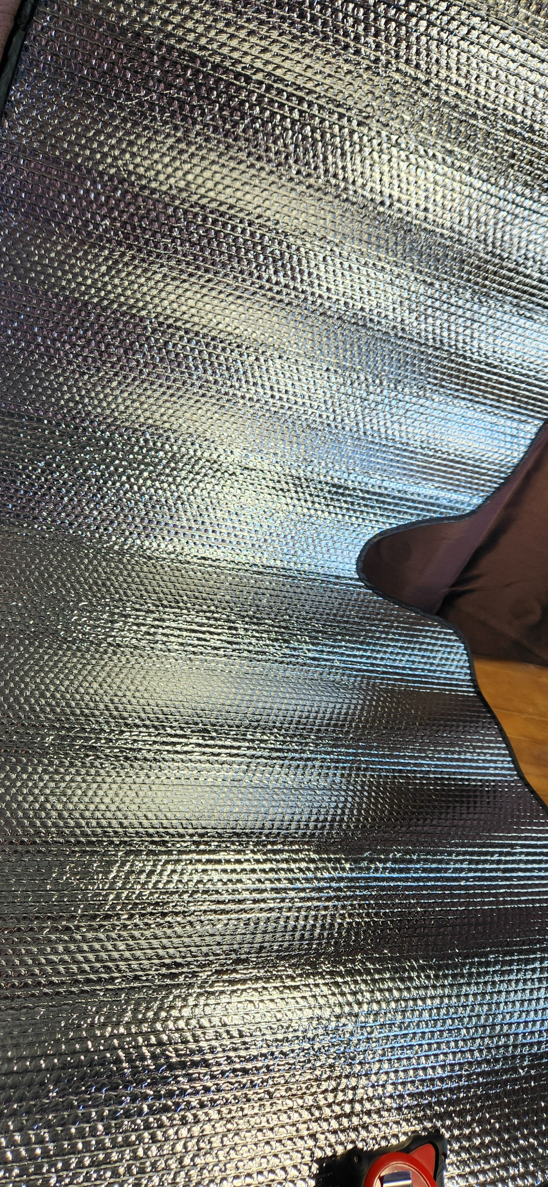 Windshield Sun Shade 5-Layer Bubble Foldable Thicken Front Window Sunshade Sun Visor Protection Accessories - Blocks Heat & UV Rays Keep Car Cooler