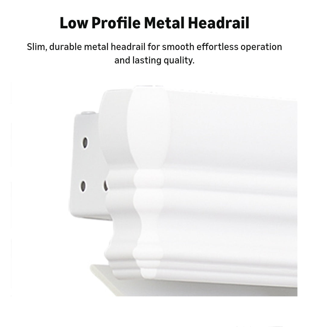 2 Inch Faux Wood Blind, 70" Wide x 60" Long, Bright White