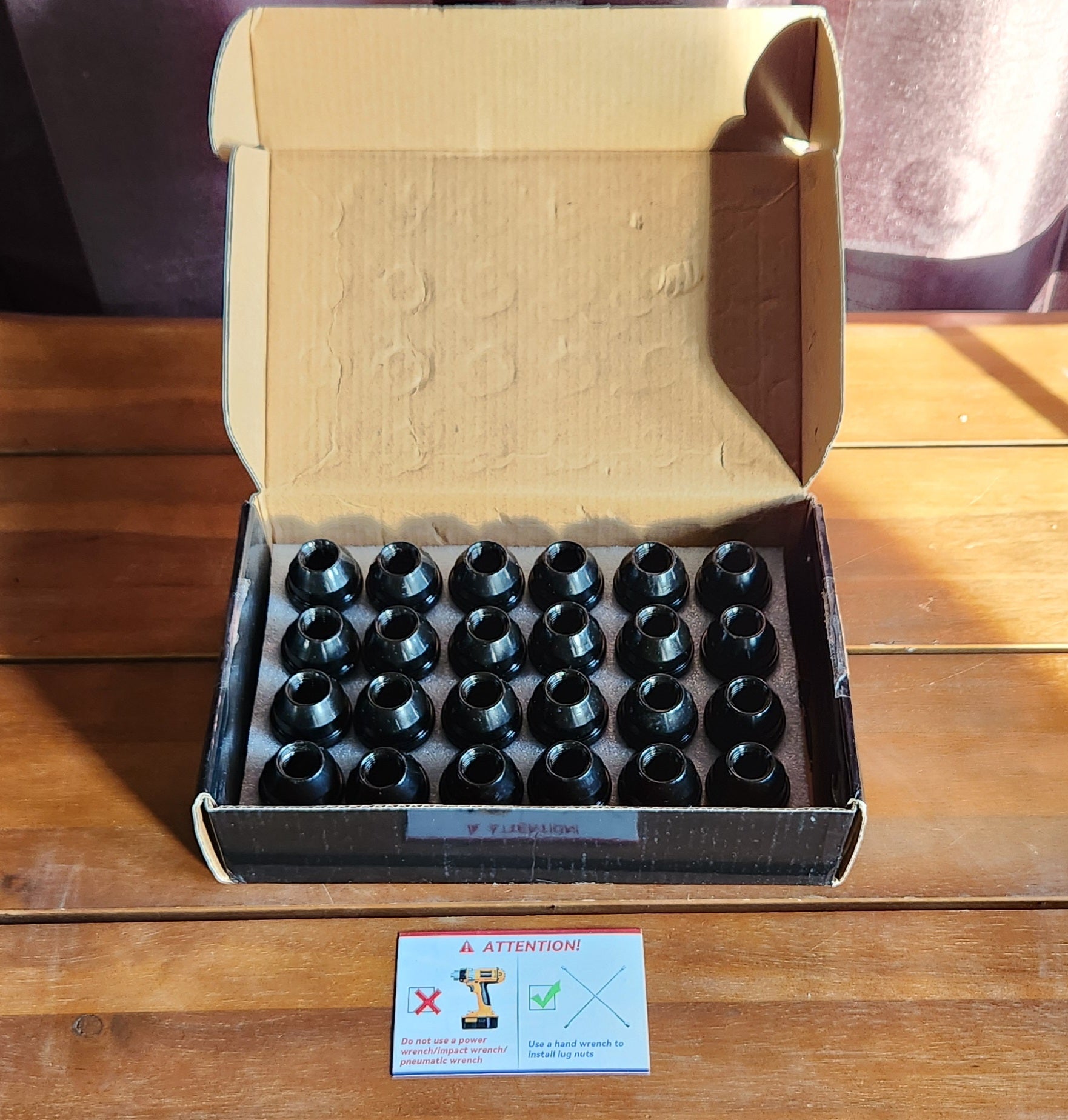 24pcs M14x1.5 Lug Nuts for F150