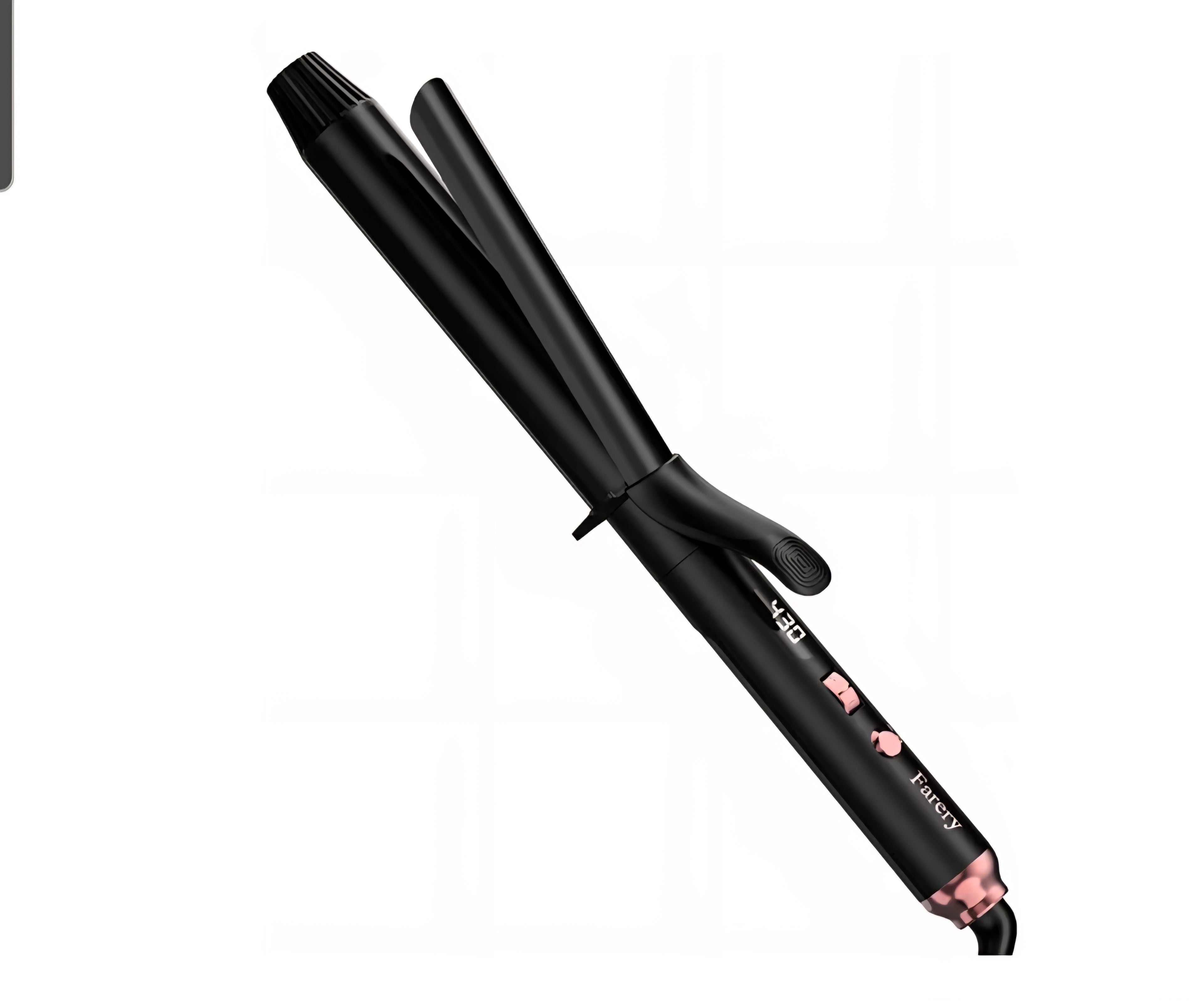 Long Barrel Curling Iron 1 1/4 inch, 1.25 Inch Curling Iron for Long Hair, Infused Argan Oil & Keratin