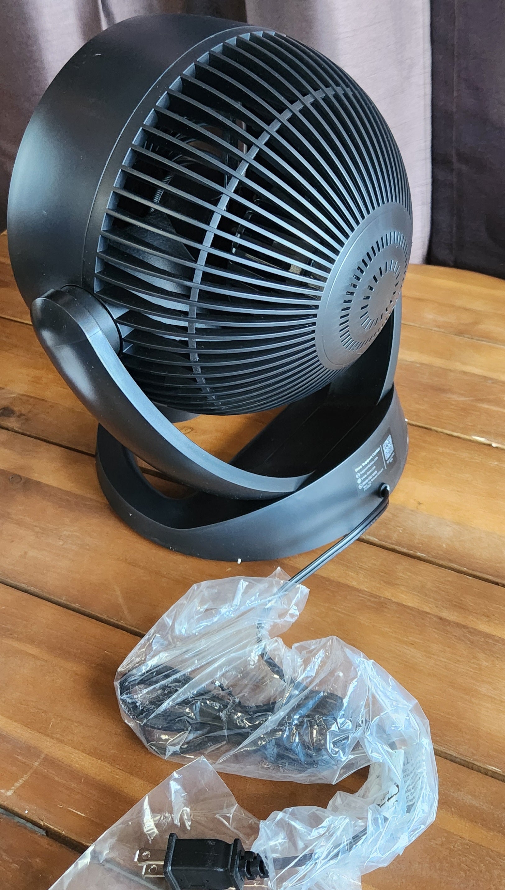 Fan- Whole Room, 120° Adjustable Tilt, 3 Speeds, Desktop Fan for Home, Office, Kitchen