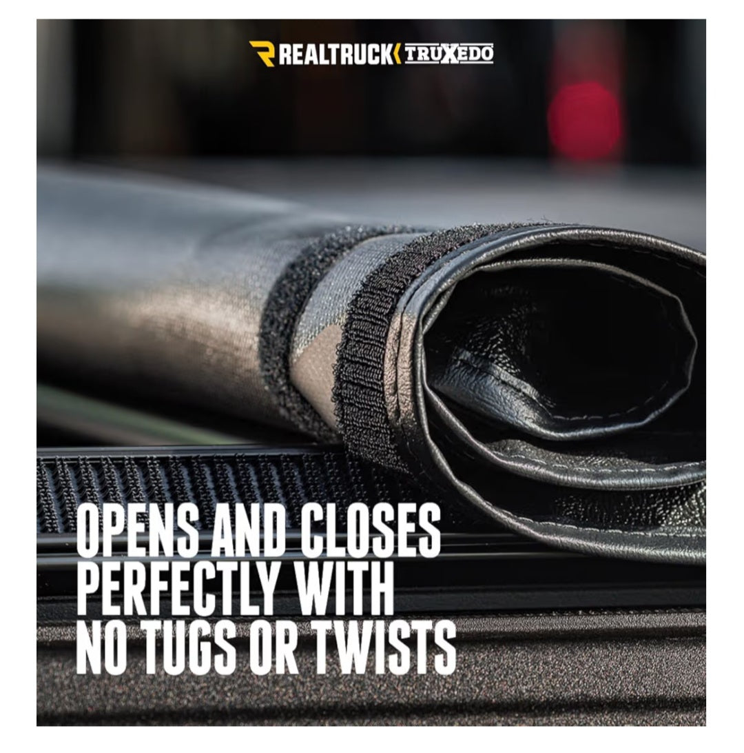 RealTruck TruXedo TruXport Soft Roll Up Truck Bed Tonneau Cover