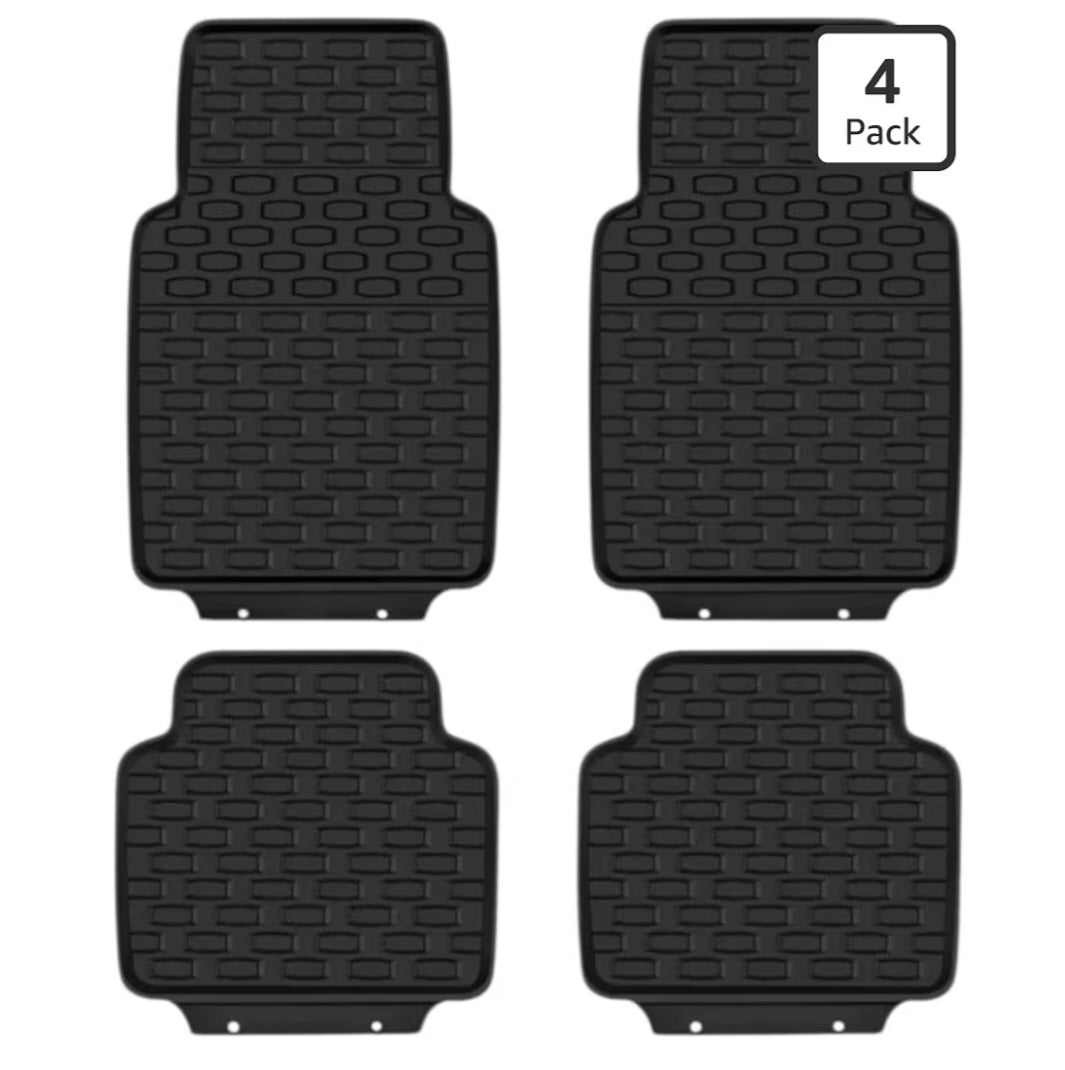 Universal Car Floor Mats – All-Weather Protection Set of 4 NEW
