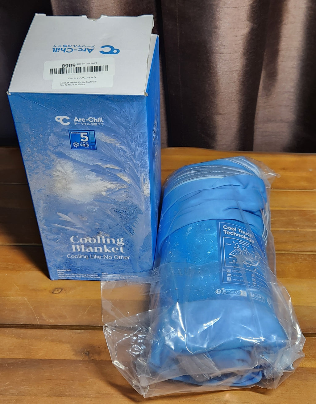 Cooling Blanket Twin, Arc-Chill Q-Max >0.5 for Hot Sleepers, Absorbs Heat to Keep Body Cool for Night Sweats