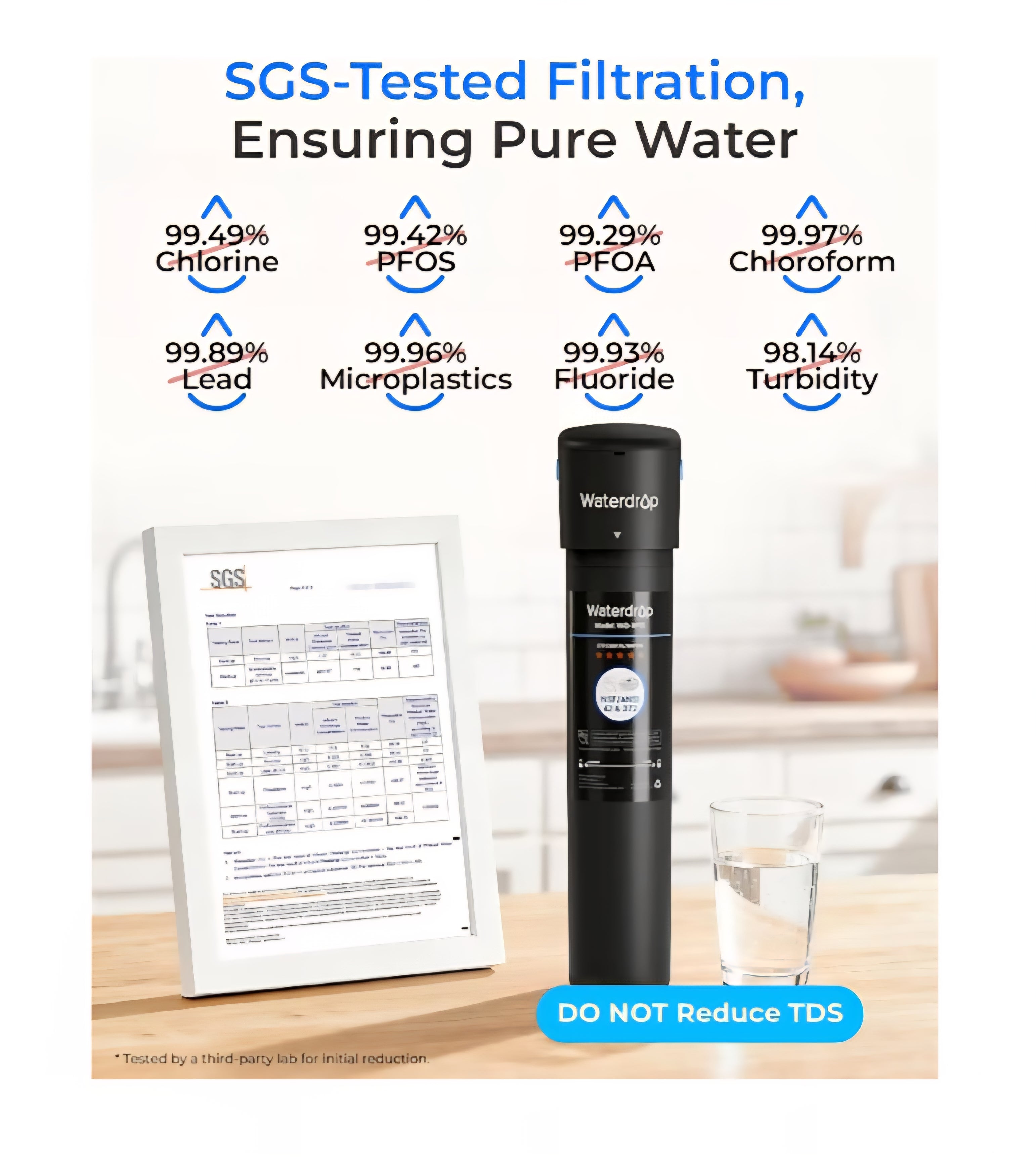 Waterdrop 15UA Under Sink Water Filter System