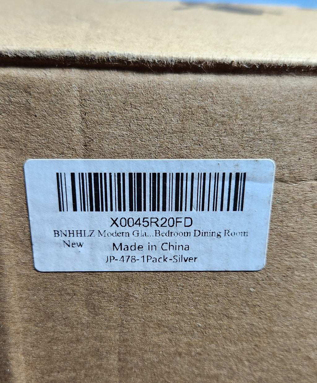 Modern Glass Pendant Light