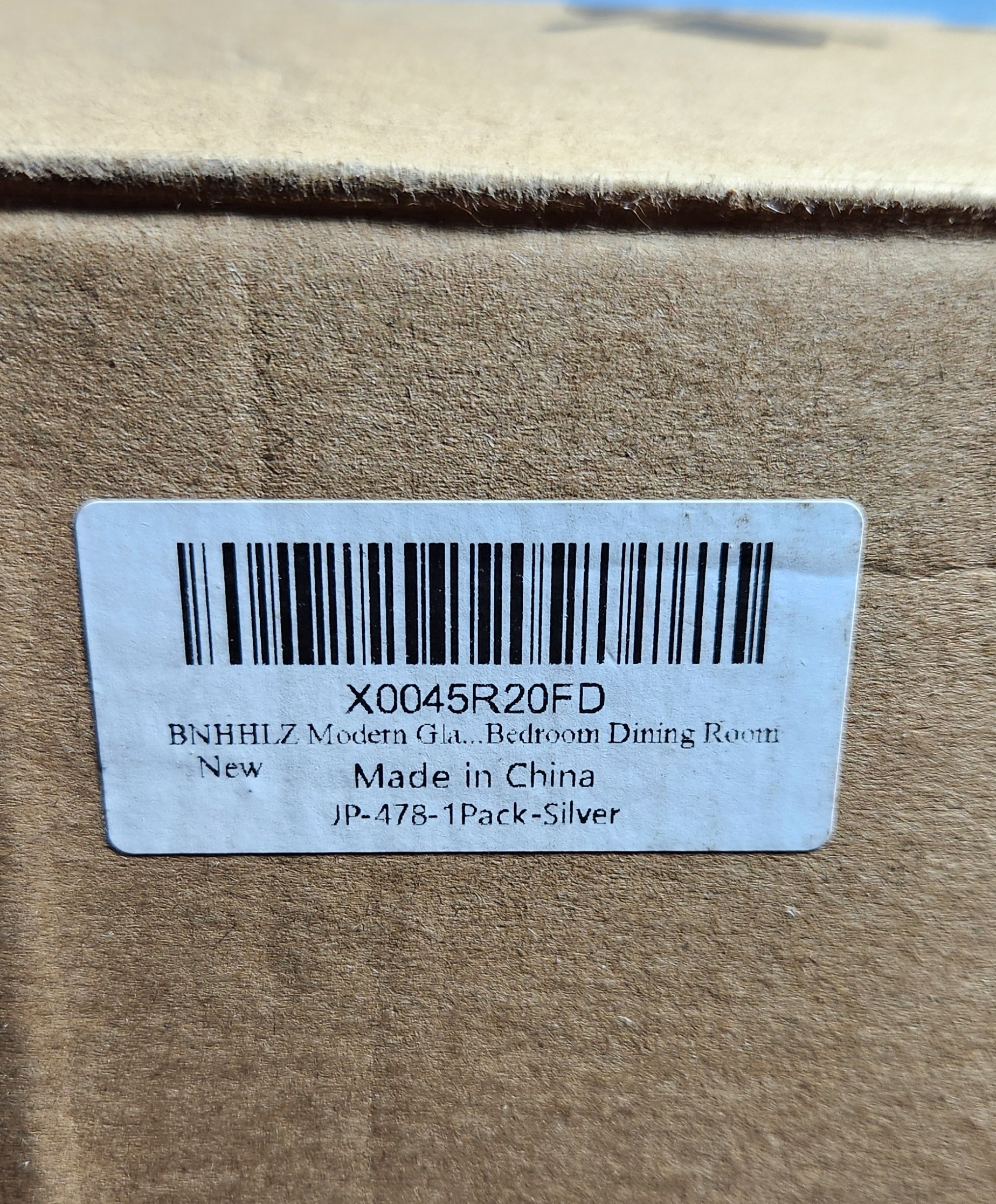 Modern Glass Pendant Light