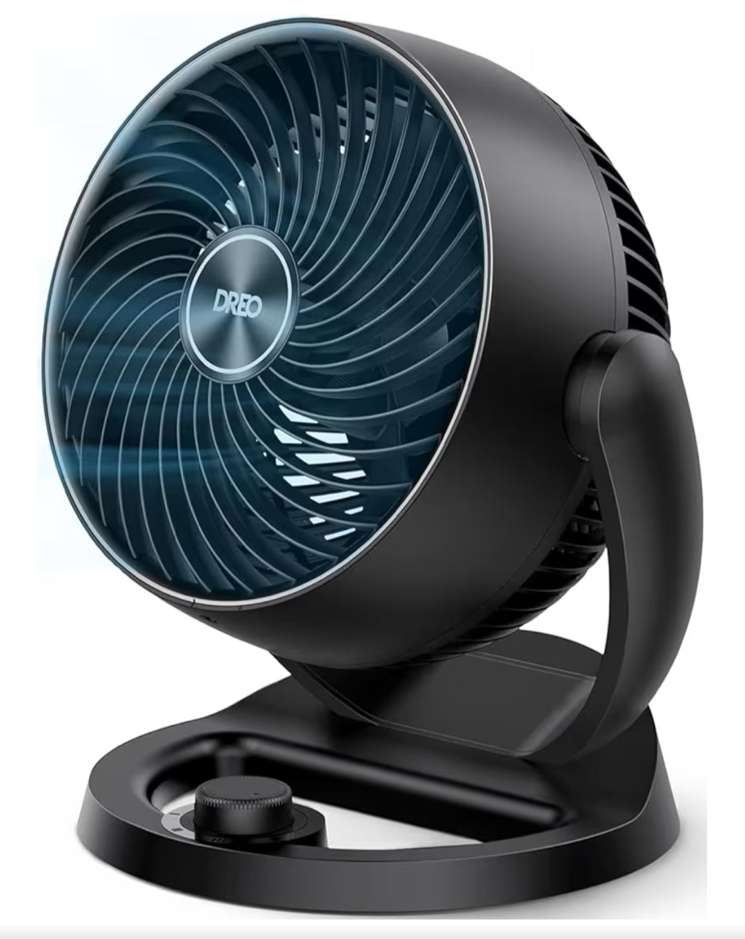 Fan- Whole Room, 120° Adjustable Tilt, 3 Speeds, Desktop Fan for Home, Office, Kitchen