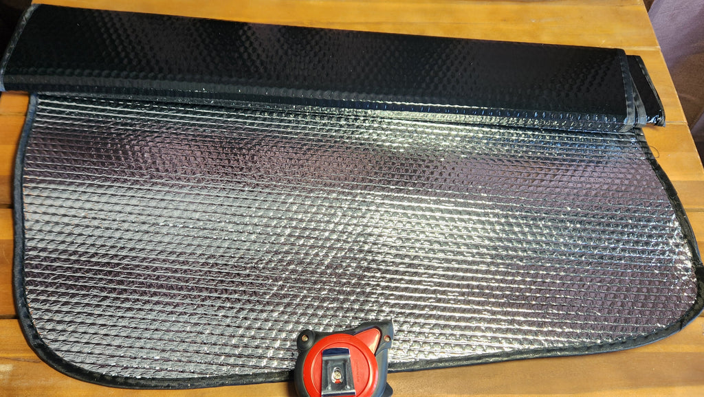 Windshield Sun Shade 5-Layer Bubble Foldable Thicken Front Window Sunshade Sun Visor Protection Accessories - Blocks Heat & UV Rays Keep Car Cooler