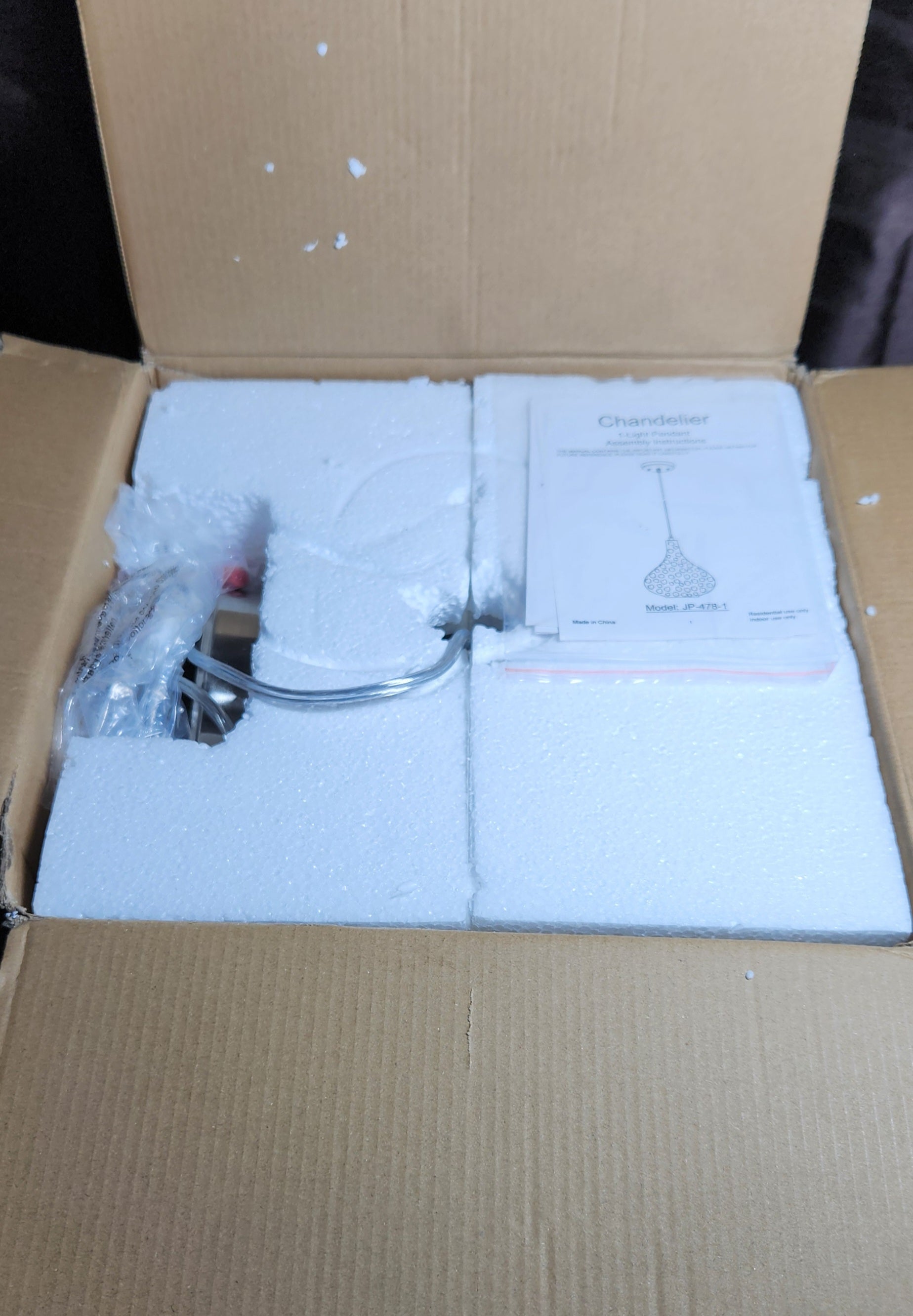 Modern Glass Pendant Light