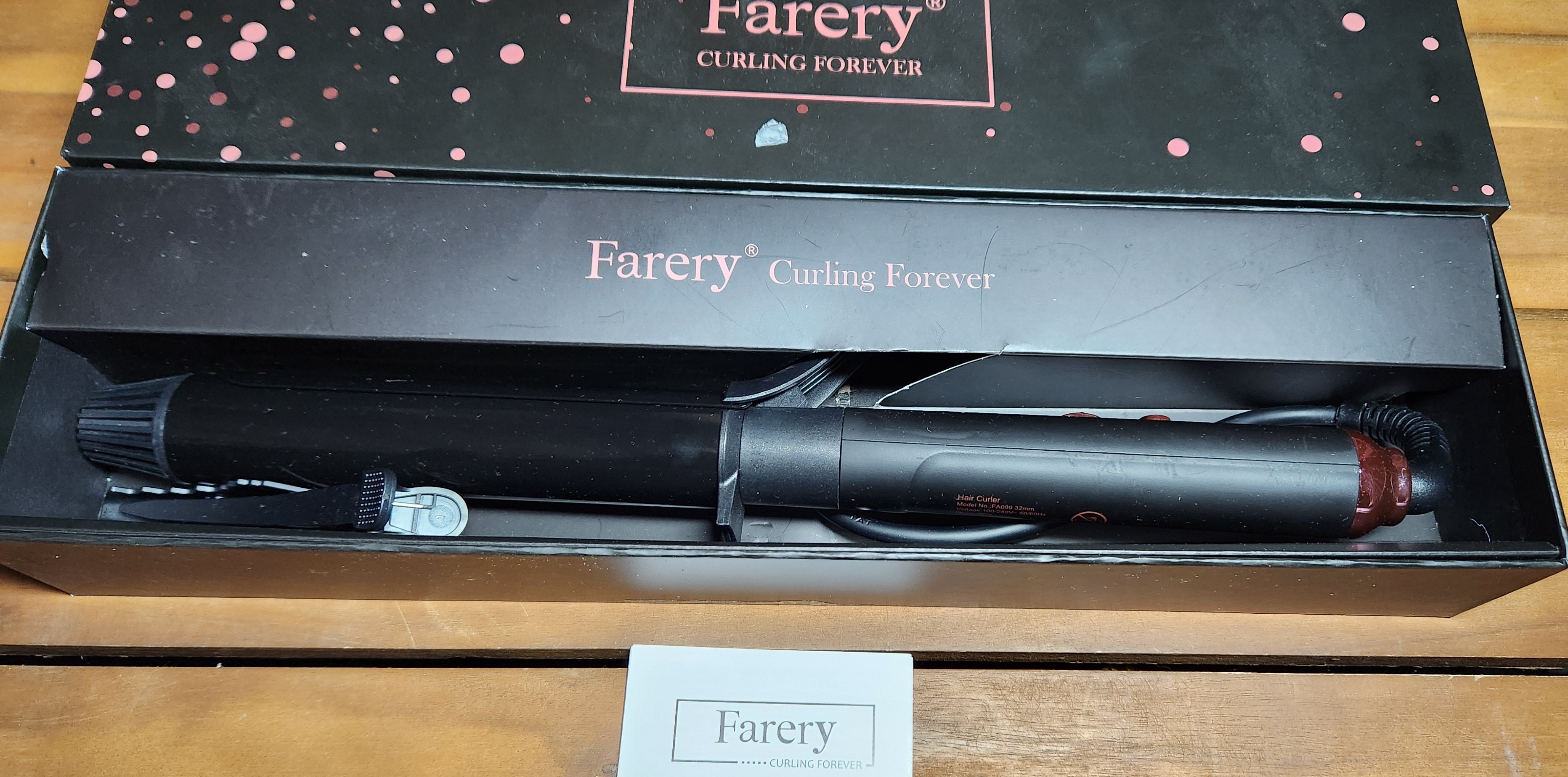Long Barrel Curling Iron 1 1/4 inch, 1.25 Inch Curling Iron for Long Hair, Infused Argan Oil & Keratin