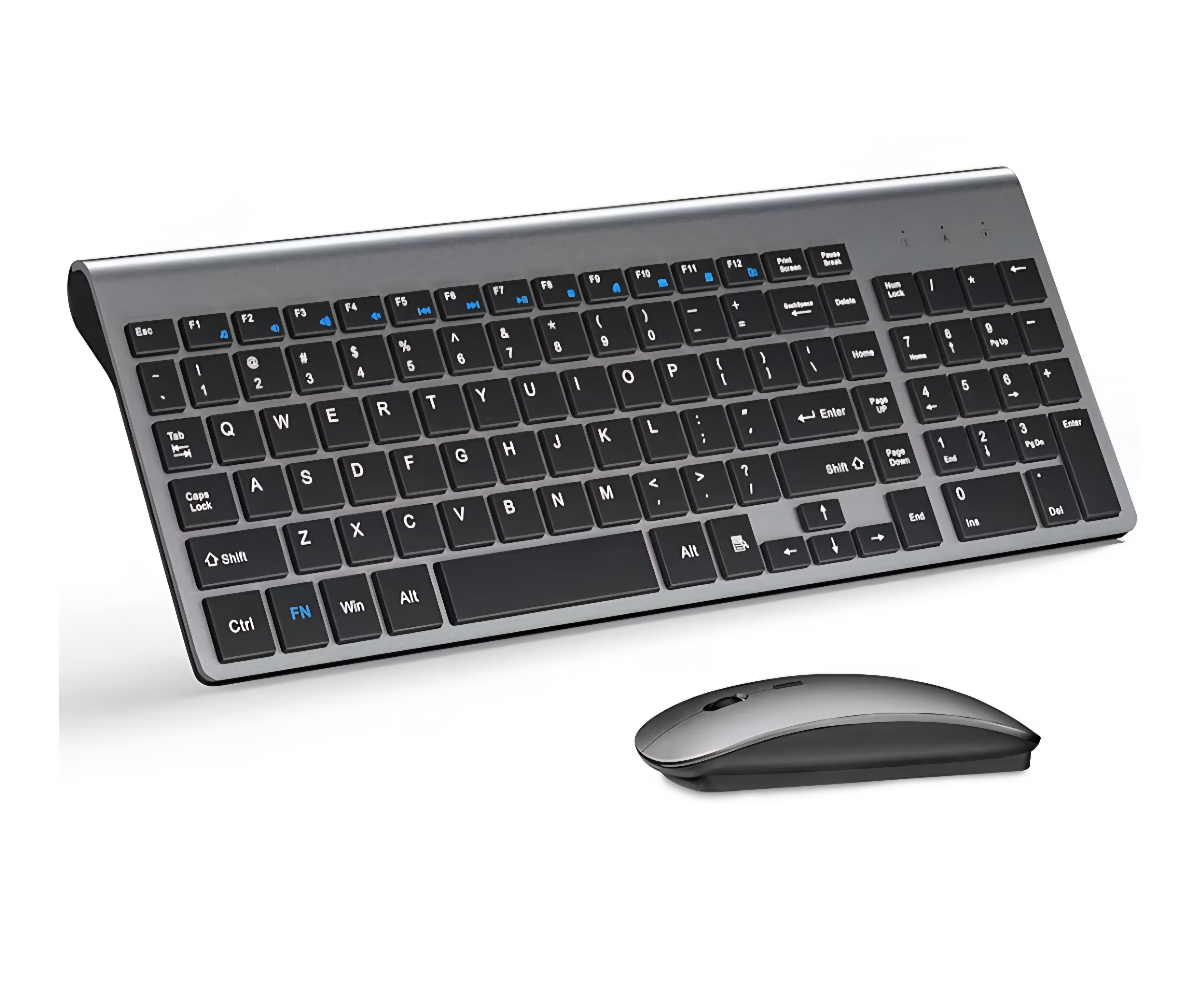 Wireless Keyboard and Mouse Ultra Slim Combo