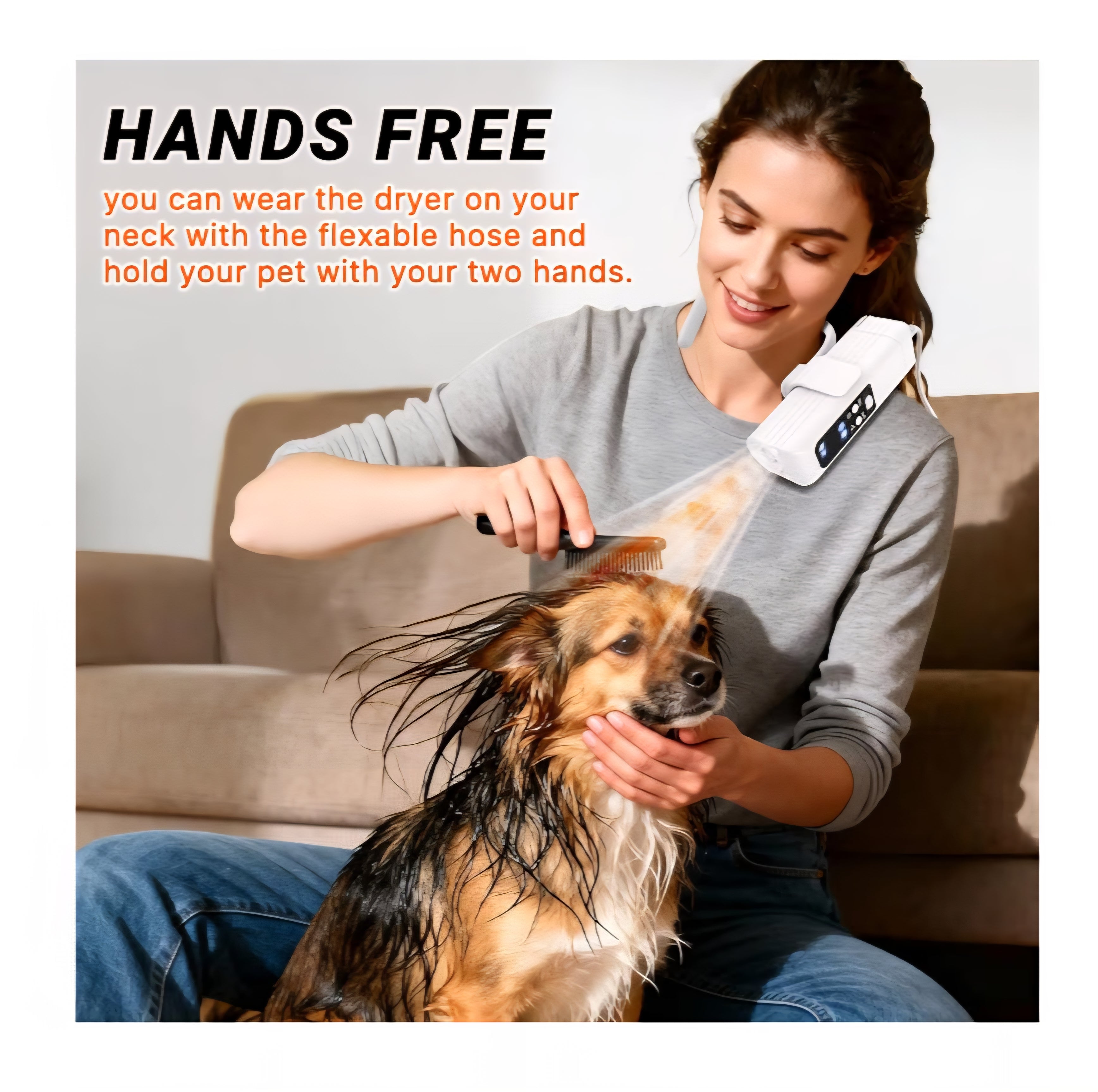 Dog Dryer- Pet Hair Dryer- Hands Free Option NEW