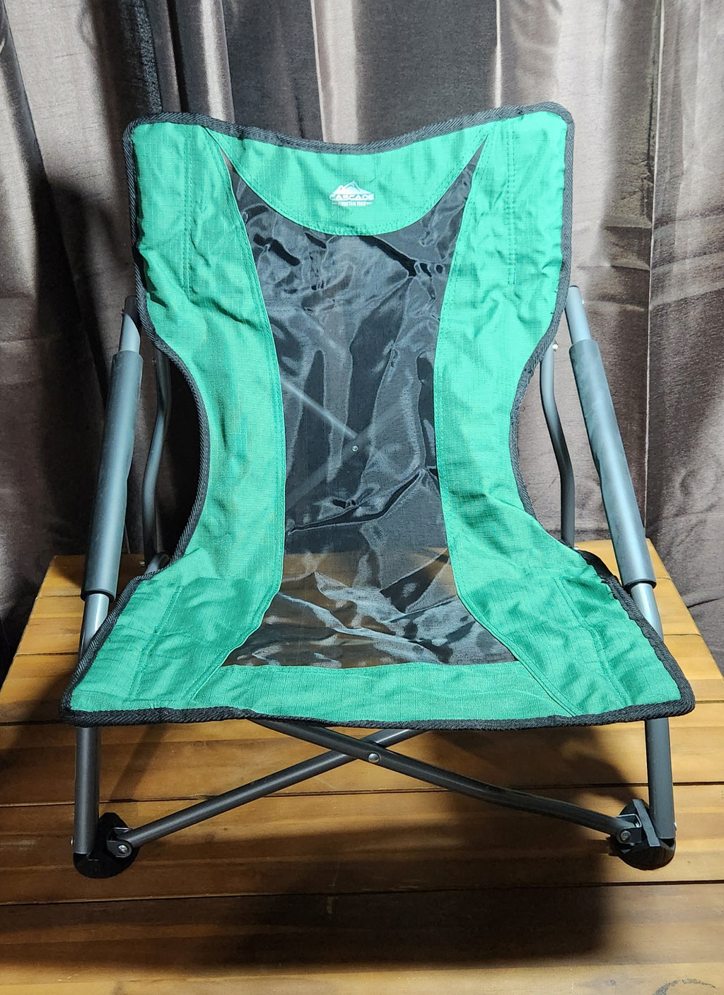 Cascade Mountain Tech Folding Camp Chair for Camping, Beach, Picnic, Barbqeues, Sporting Events with Carry Bag