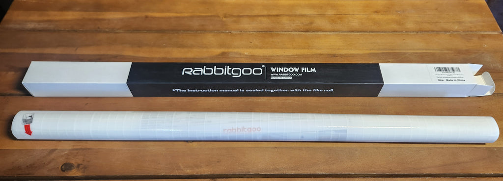 Window Privacy Film, Frosted Glass Window Clings, Removable Anti-UV Glass Door Covering- White