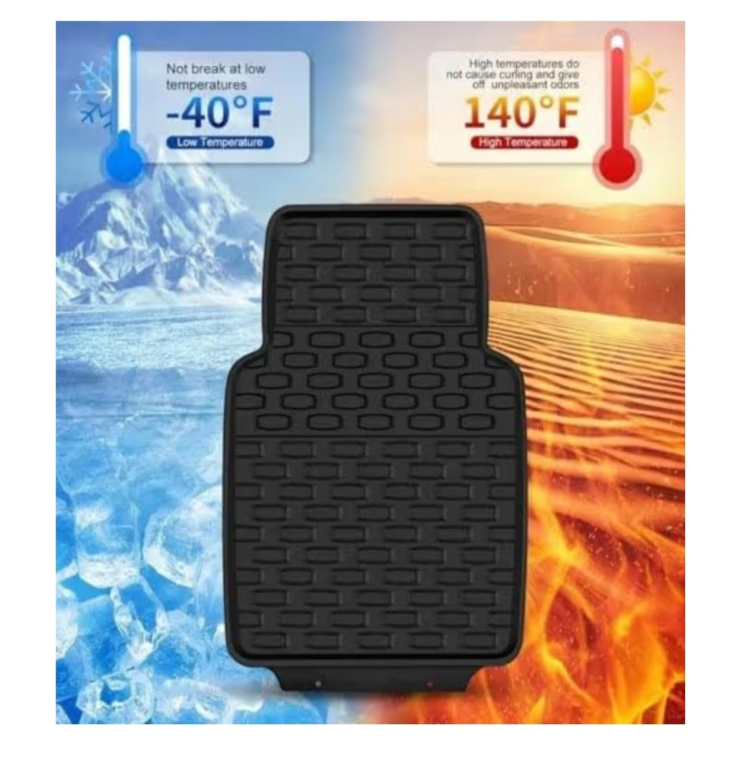 Universal Car Floor Mats – All-Weather Protection Set of 4 NEW