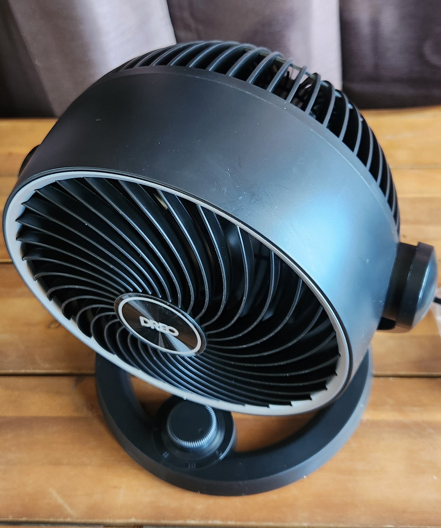 Fan- Whole Room, 120° Adjustable Tilt, 3 Speeds, Desktop Fan for Home, Office, Kitchen