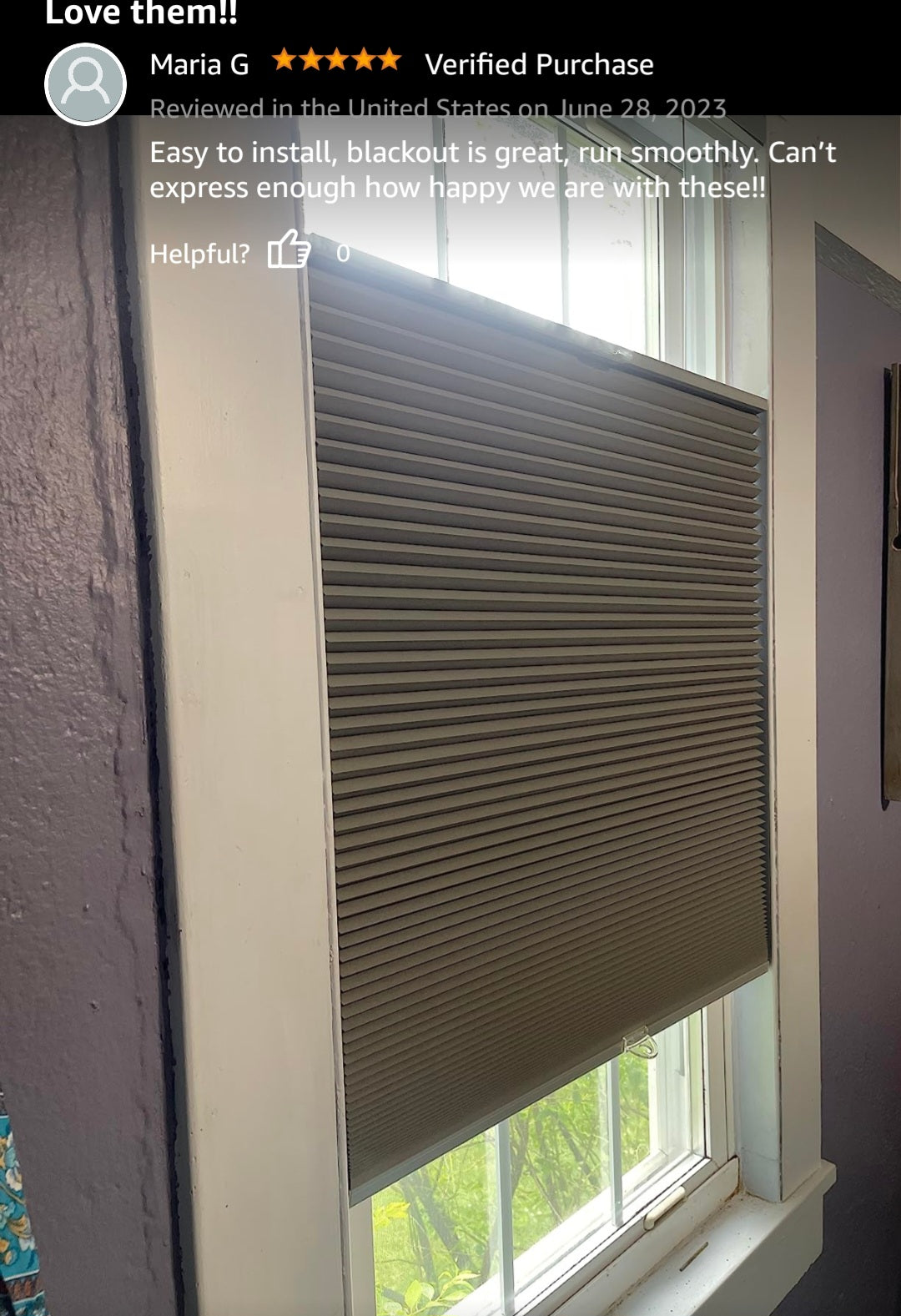 Top Down Bottom Up (TDBU) Cordless Cellular Shades, Blackout Light Blocking Honeycomb Shades 32" x 64"