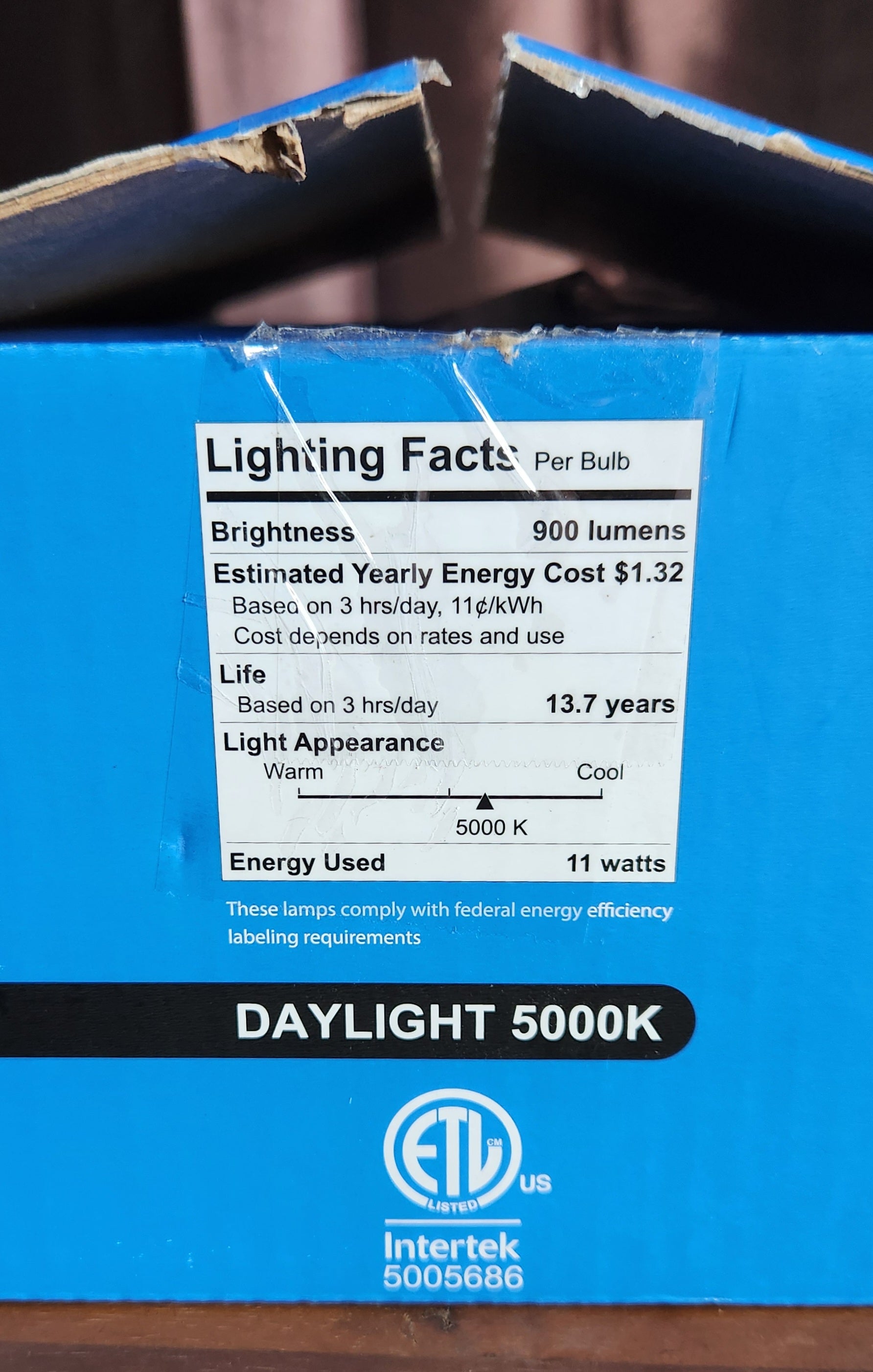 Energetic PAR38 LED Flood Outdoor Light Bulb, 5000K Daylight, 90 Watt Equivalent 6 pack