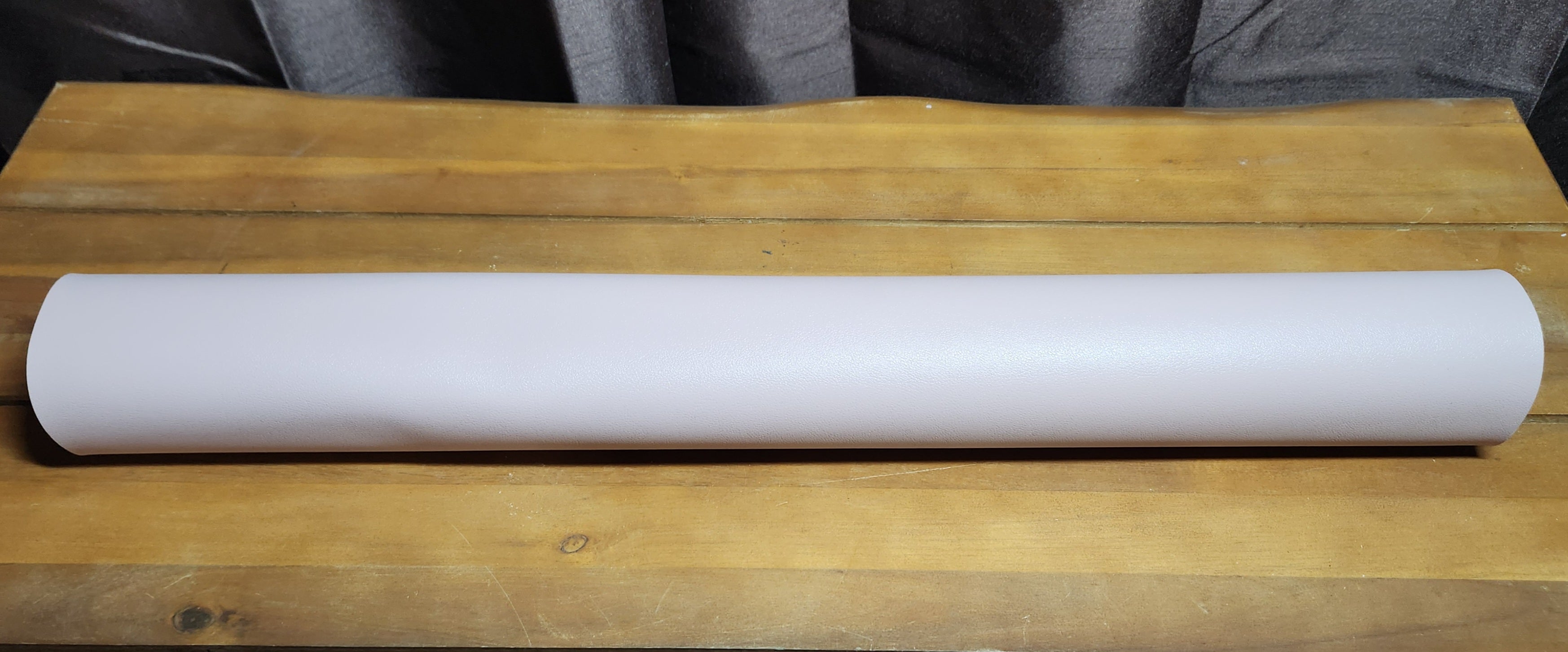 Leather Desk & Table Protector, Office Desk Mat, Large Mouse Pad- Waterproof Desk Grayish Lavender, 47.2" x 23.6"