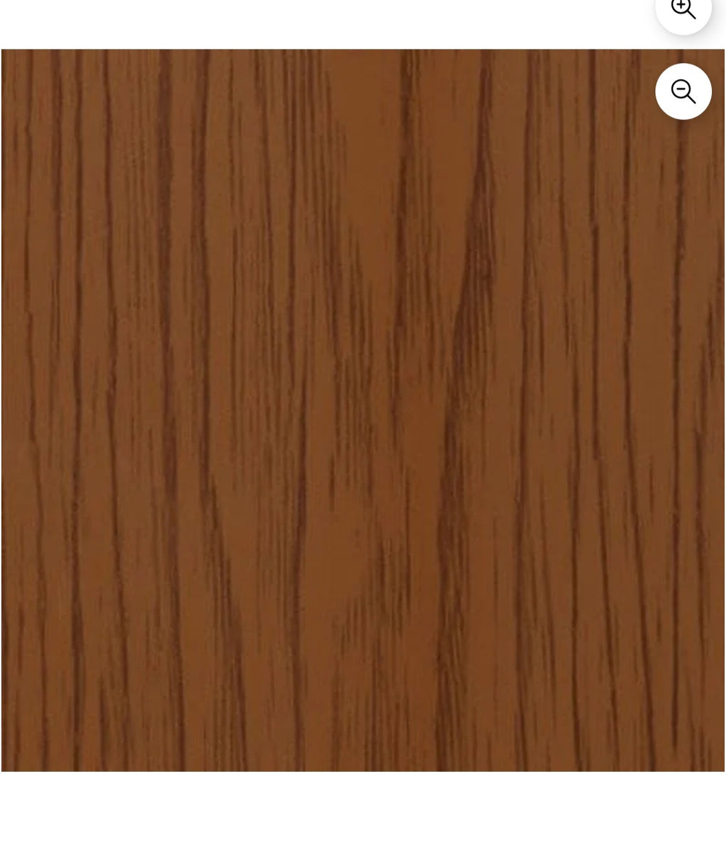 36 in. x 80 in. Fruitwood Vinyl Accordion Folding Door with Hardware Trimmable