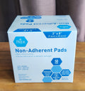 Sterile Nonstick Pads for Wound Care Absorbent Non-Adherent 3x8 In 50pk MedPride