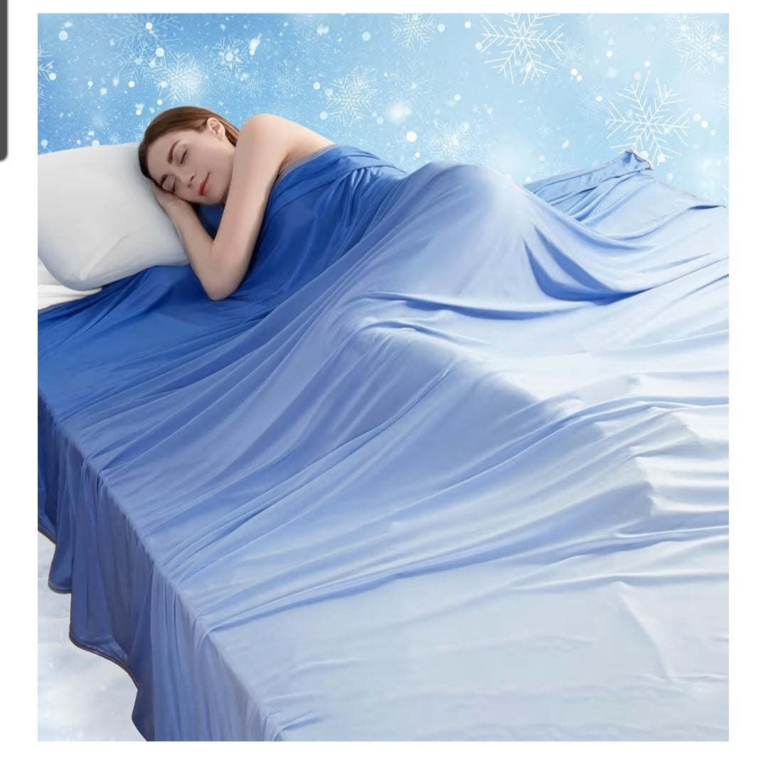 Cooling Blanket Twin, Arc-Chill Q-Max >0.5 for Hot Sleepers, Absorbs Heat to Keep Body Cool for Night Sweats