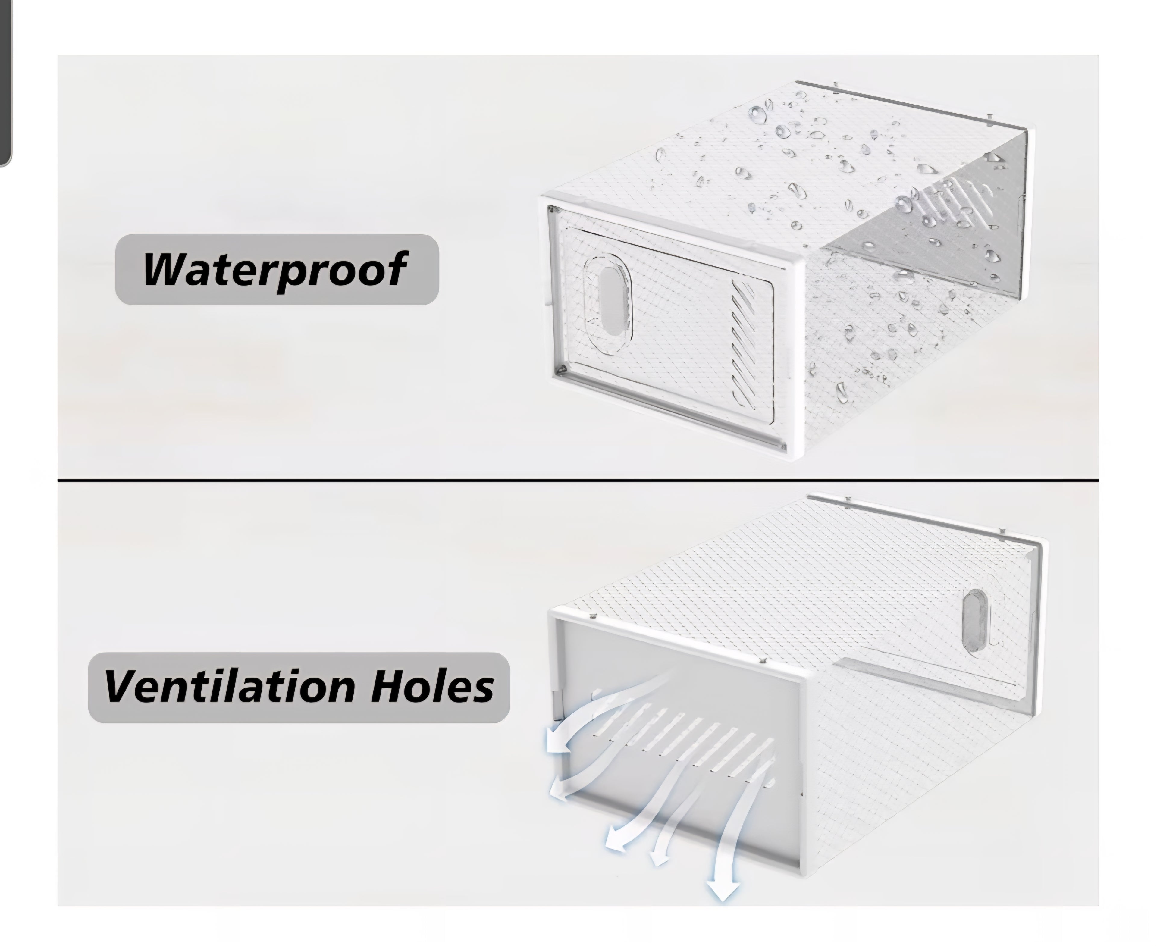 Shoe Storage, 12 Pack Shoe Organizer for Closet, Shoe Boxes Clear Plastic Stackable Shoe Containers with Lids